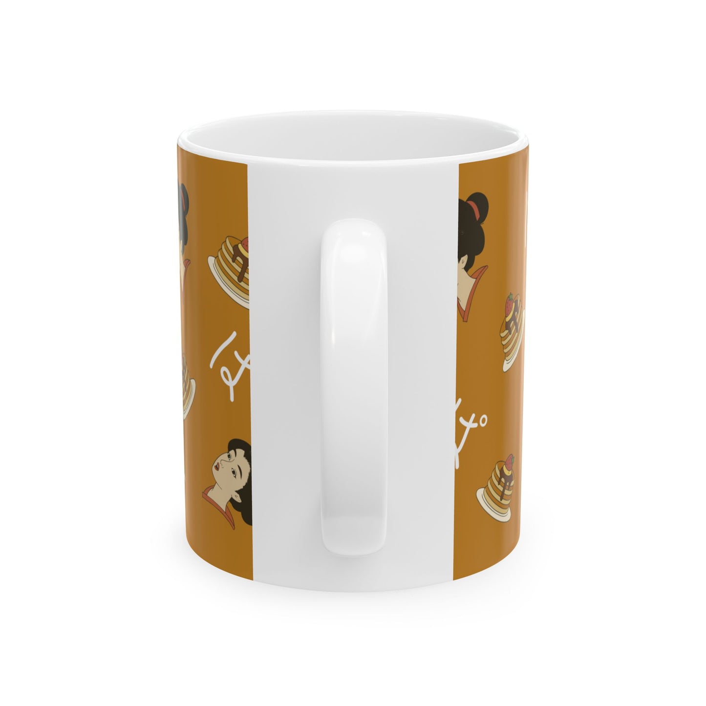 Charming Geisha Ceramic Mug | Pancake