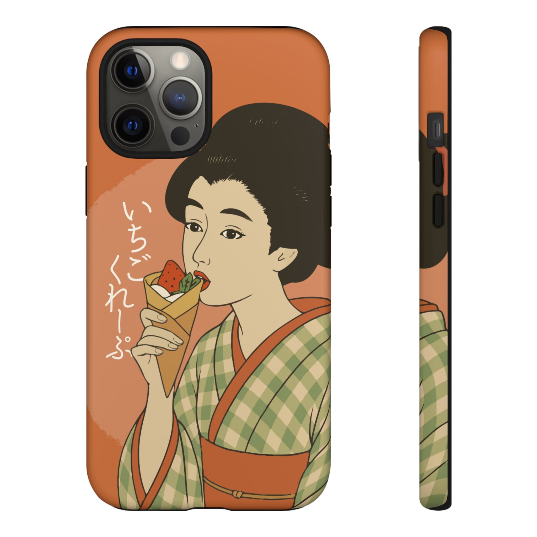 Charming Geisha iPhone Case | Strawberry Crepe