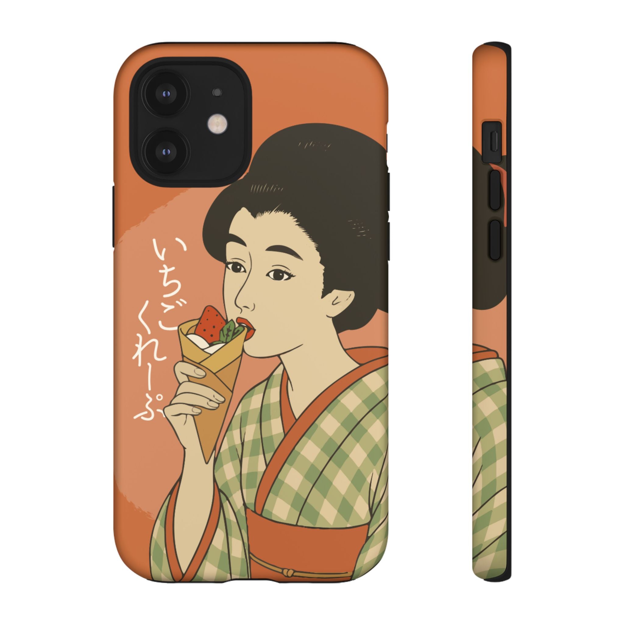 Charming Geisha iPhone Case | Strawberry Crepe