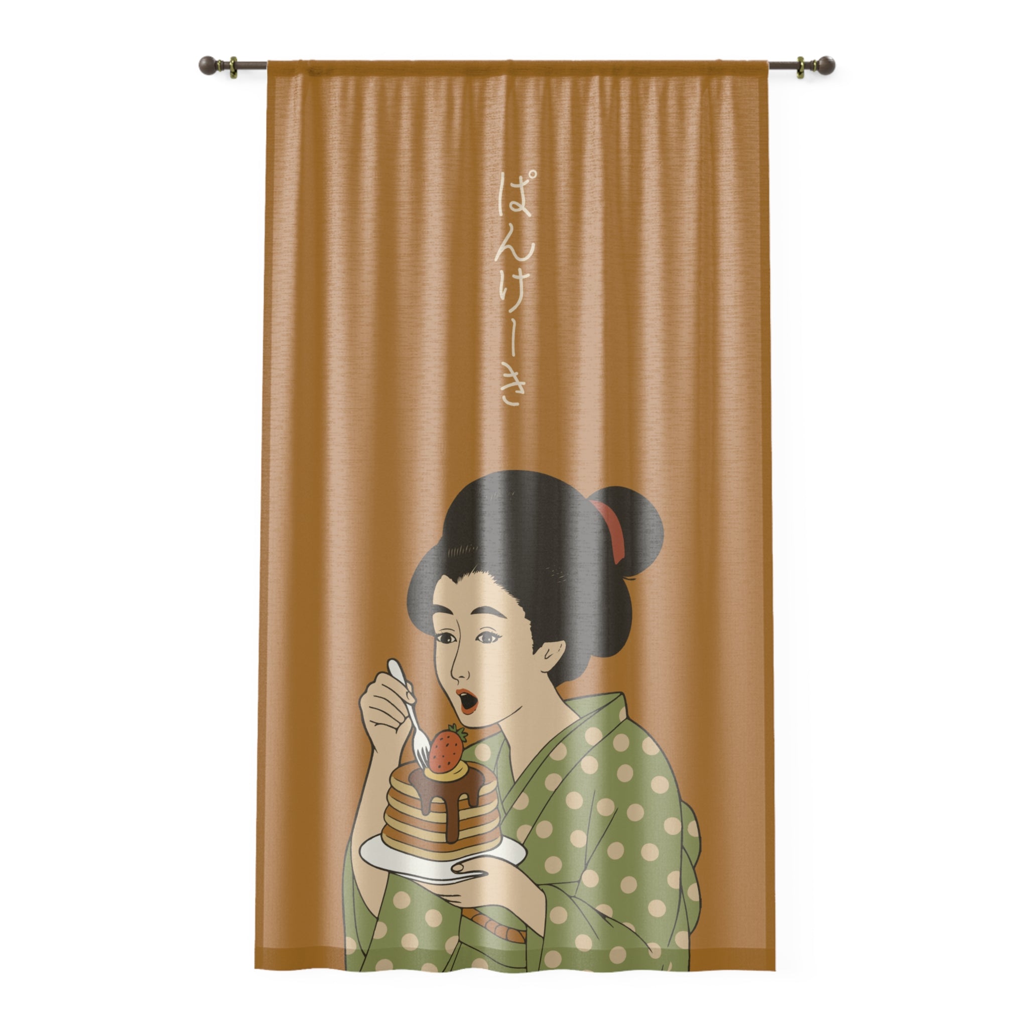 Sheer Window Curtain | Pancake