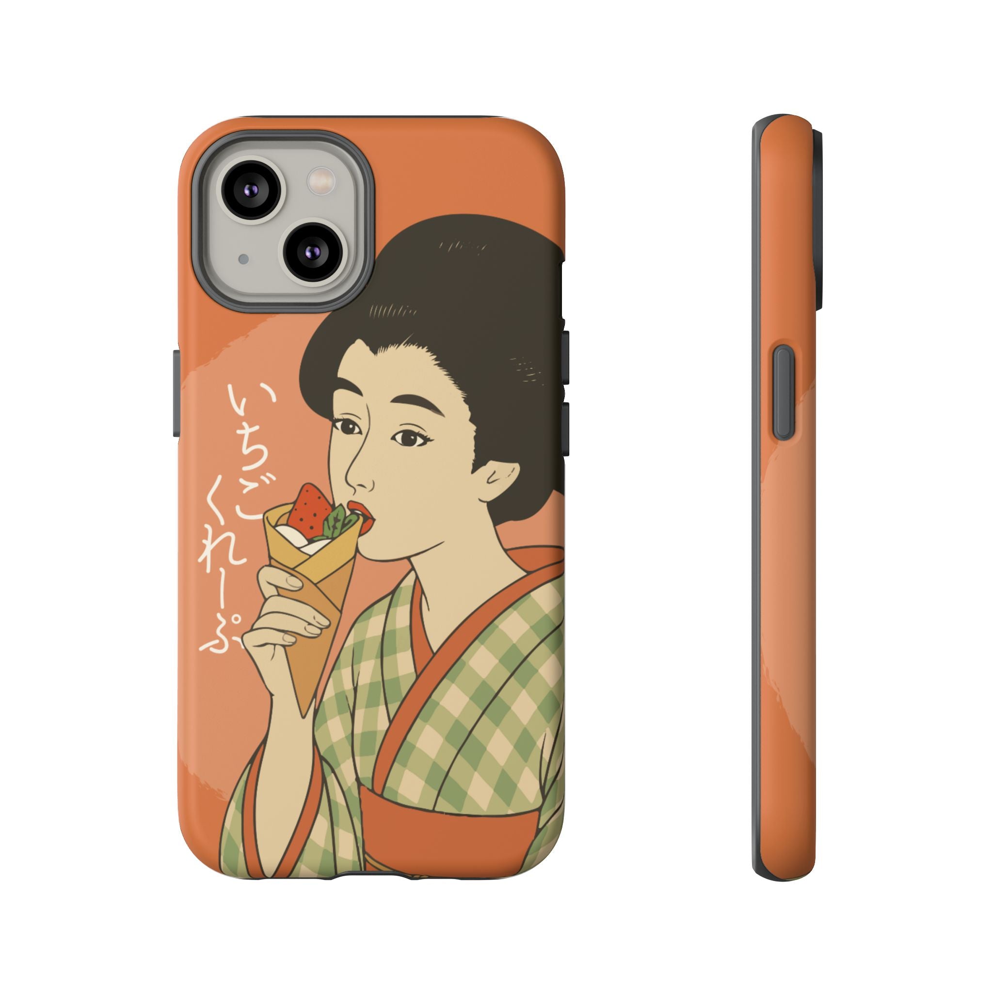 Charming Geisha iPhone Case | Strawberry Crepe