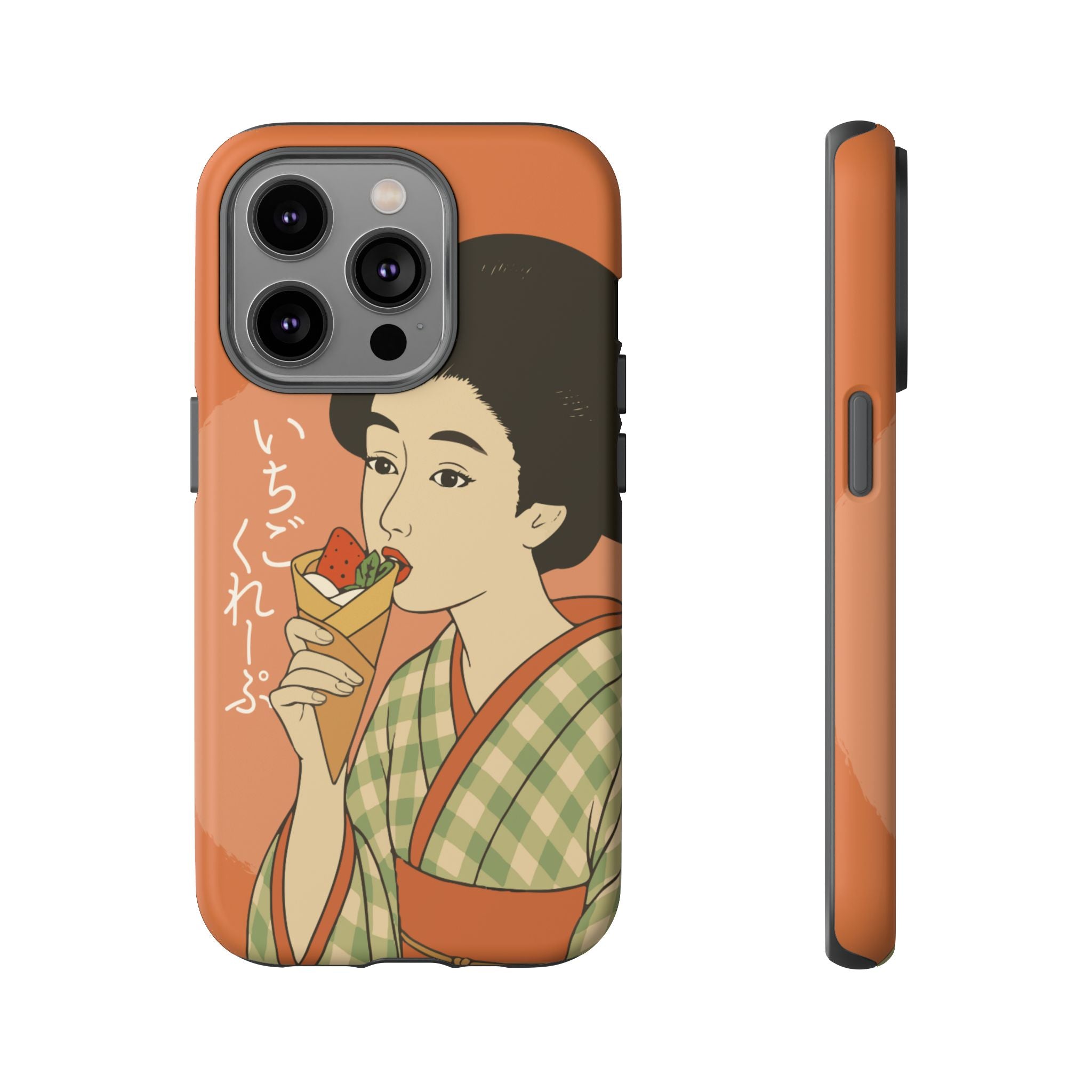 Charming Geisha iPhone Case | Strawberry Crepe