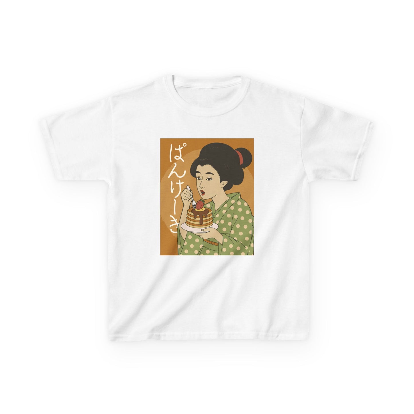 Charming Geisha Kids T-Shirt | Pancake