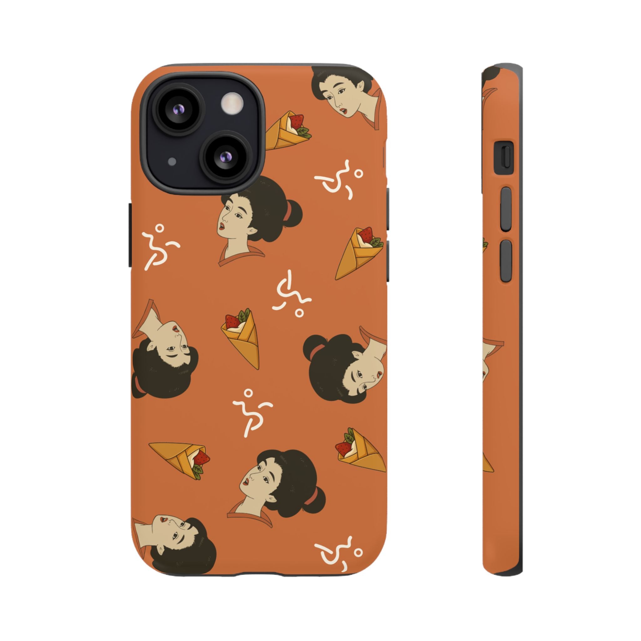 Charming Geisha iPhone Case | Strawberry Crepe