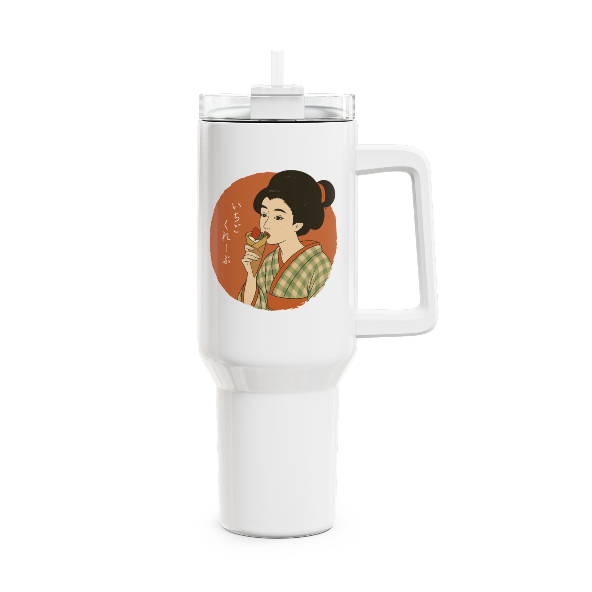 Charming Geisha 40oz Tumbler | Matcha Frappuccino