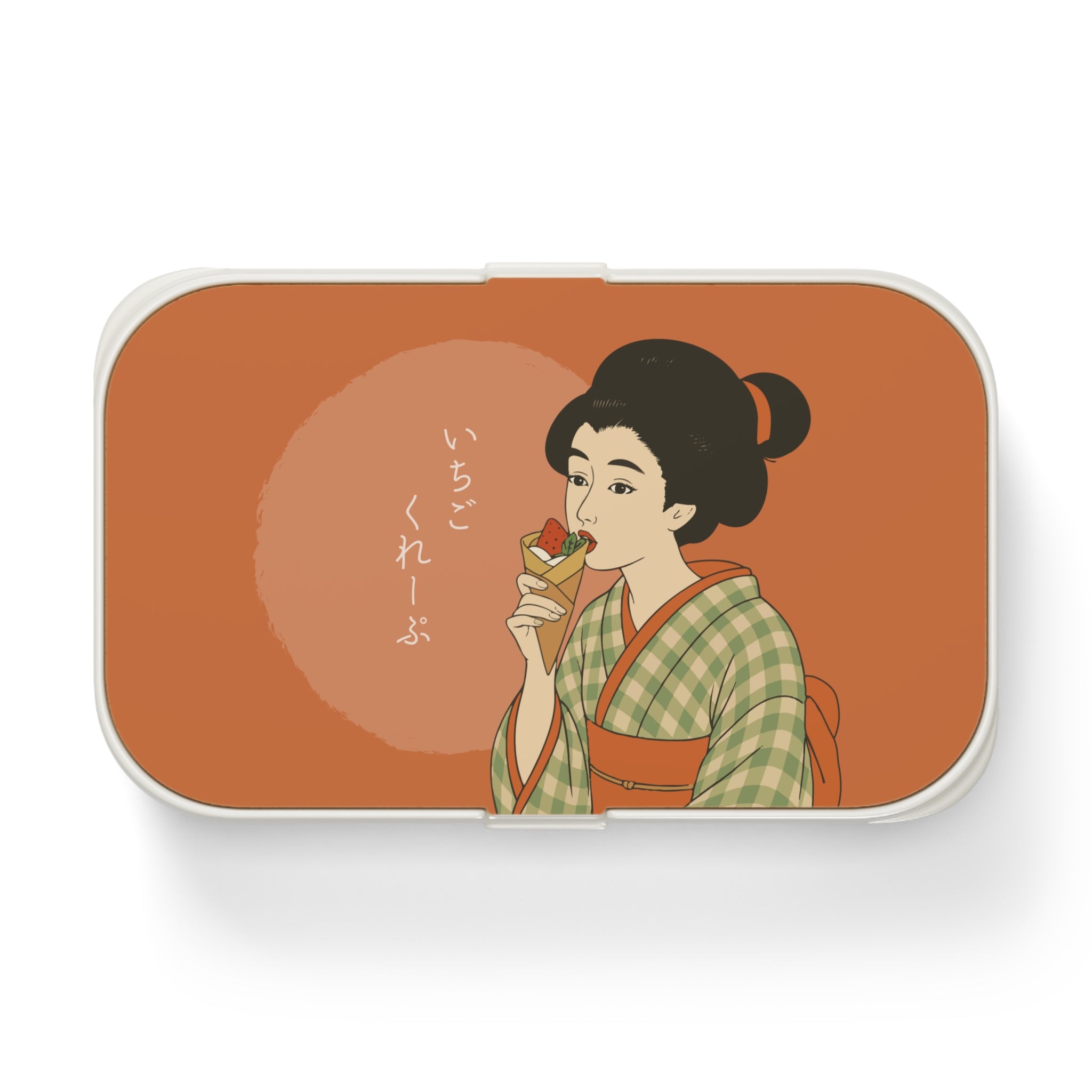 Charming Geisha Bento Lunch Box | Strawberry Crepe