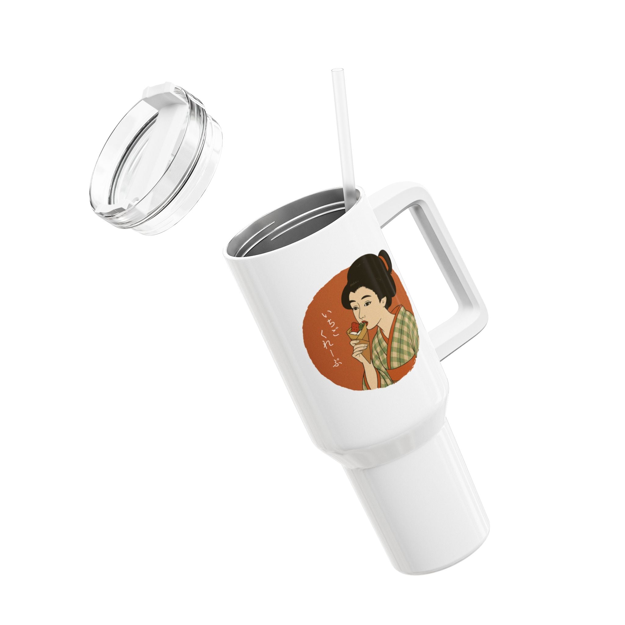 Charming Geisha 40oz Tumbler | Matcha Frappuccino