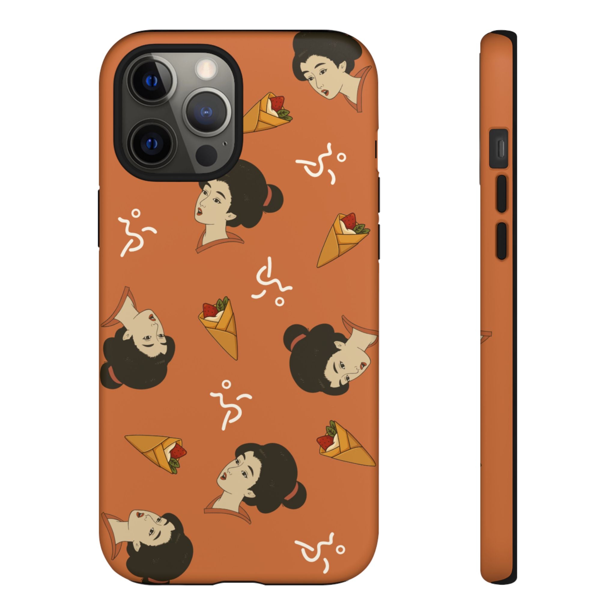 Charming Geisha iPhone Case | Strawberry Crepe