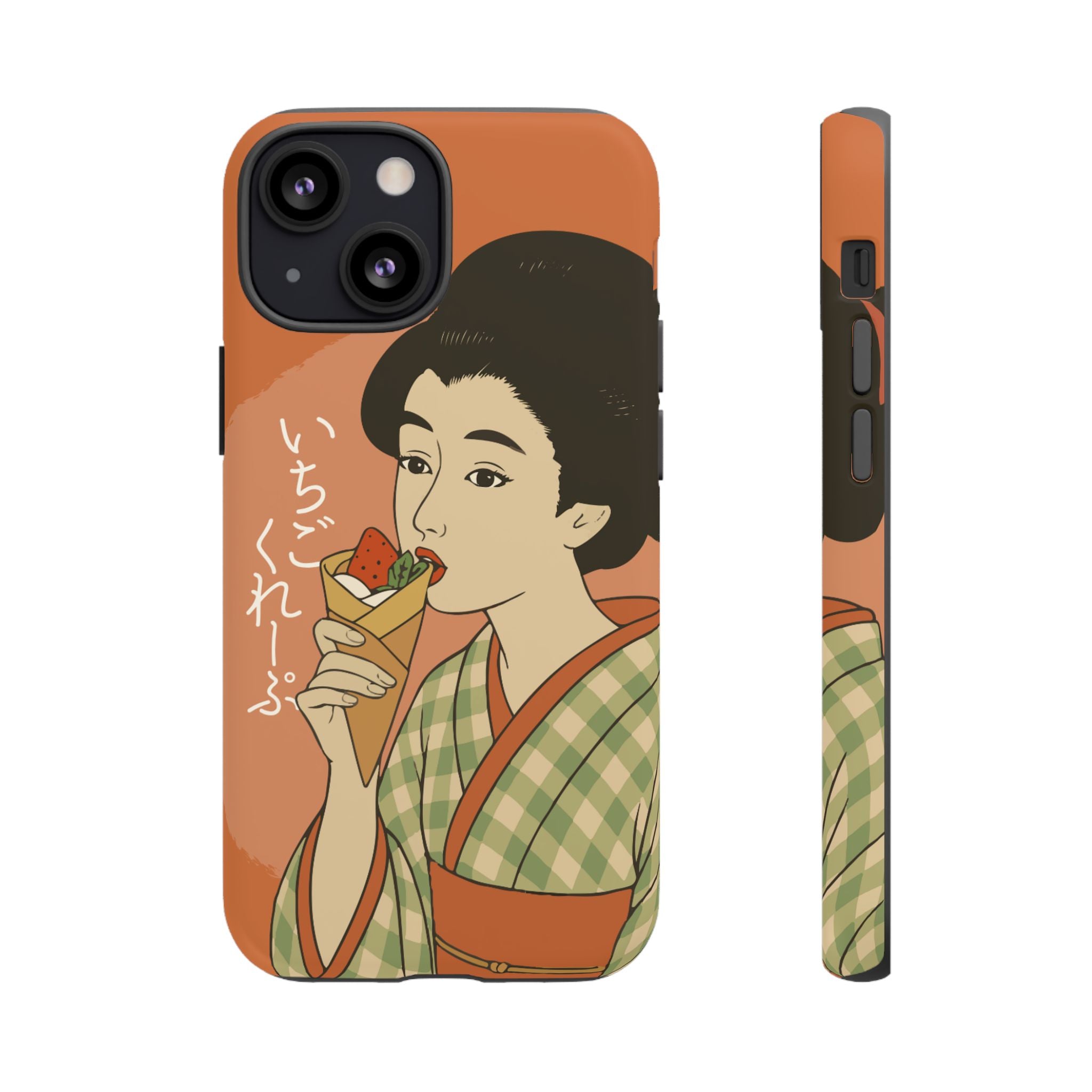 Charming Geisha iPhone Case | Strawberry Crepe