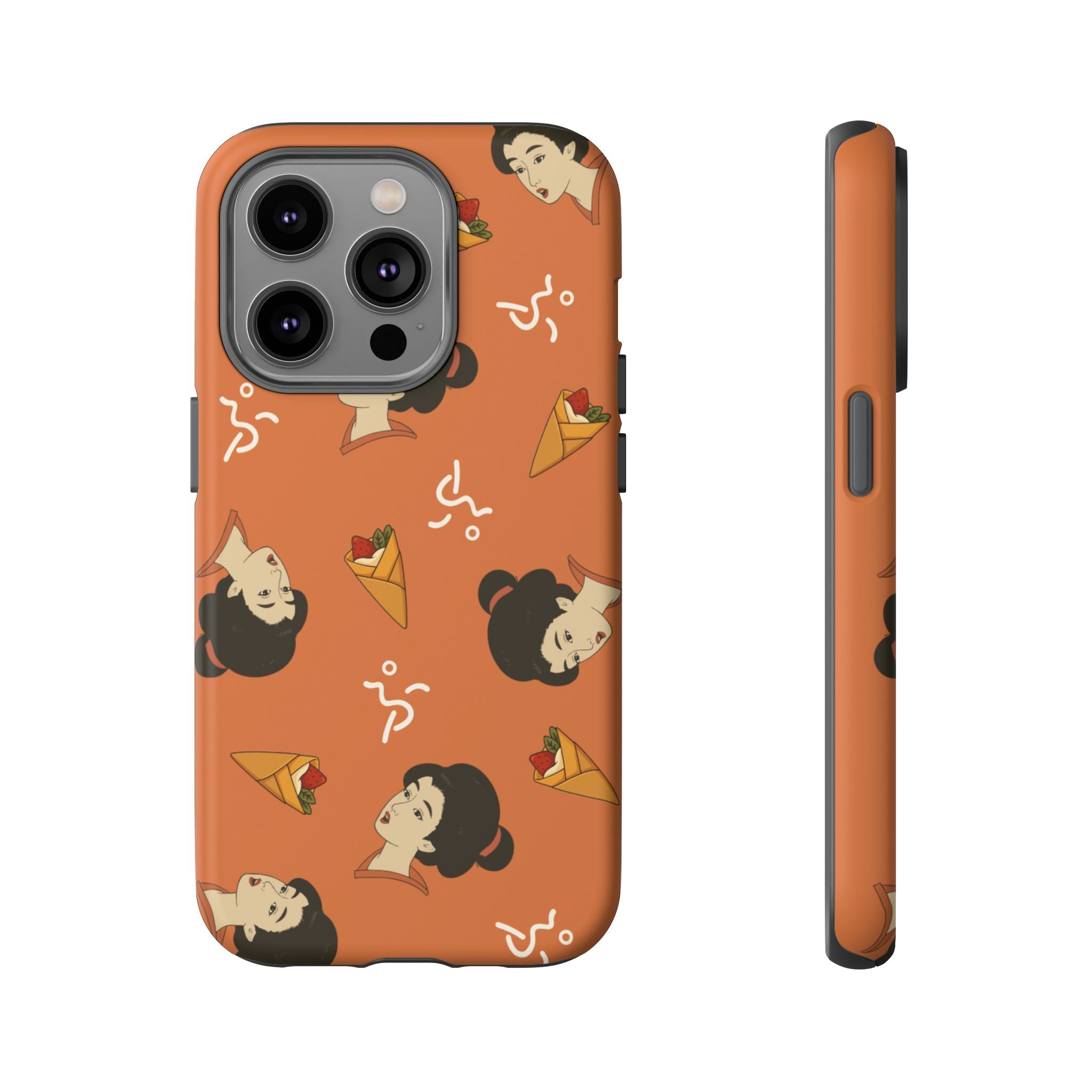 Charming Geisha iPhone Case | Strawberry Crepe