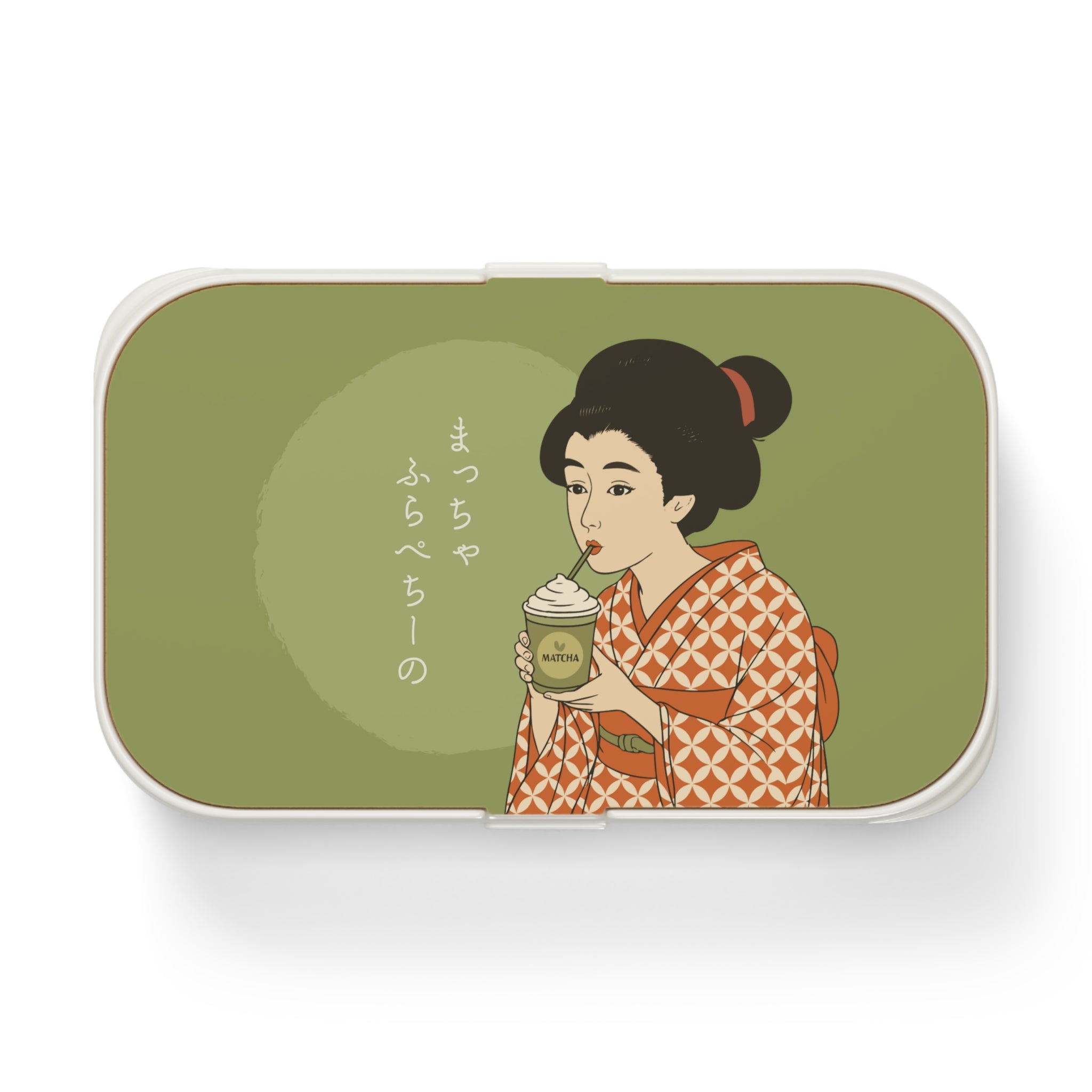 Charming Geisha Bento Lunch Box | Matcha Frappuccino