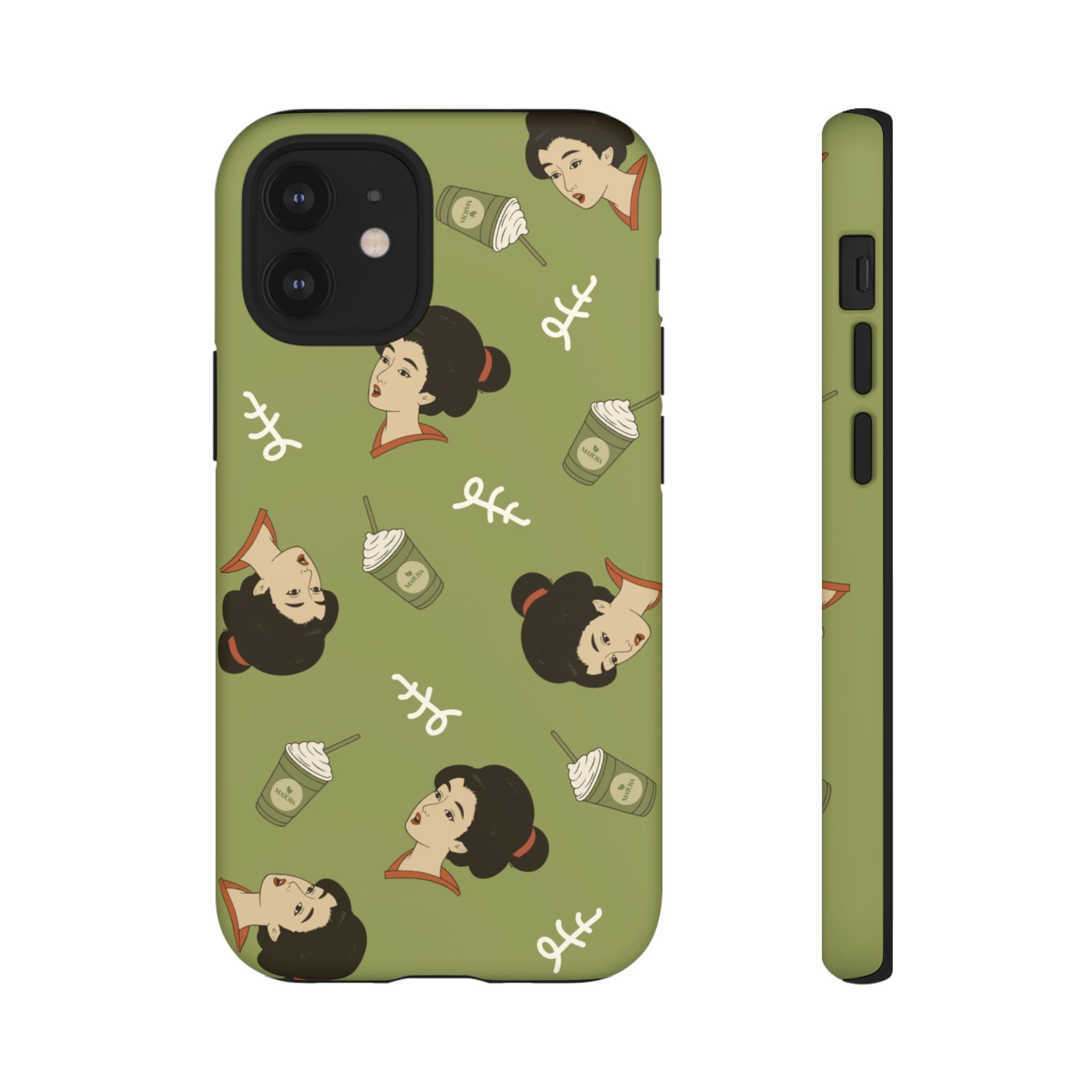 Charming Geisha iPhone Case | Matcha