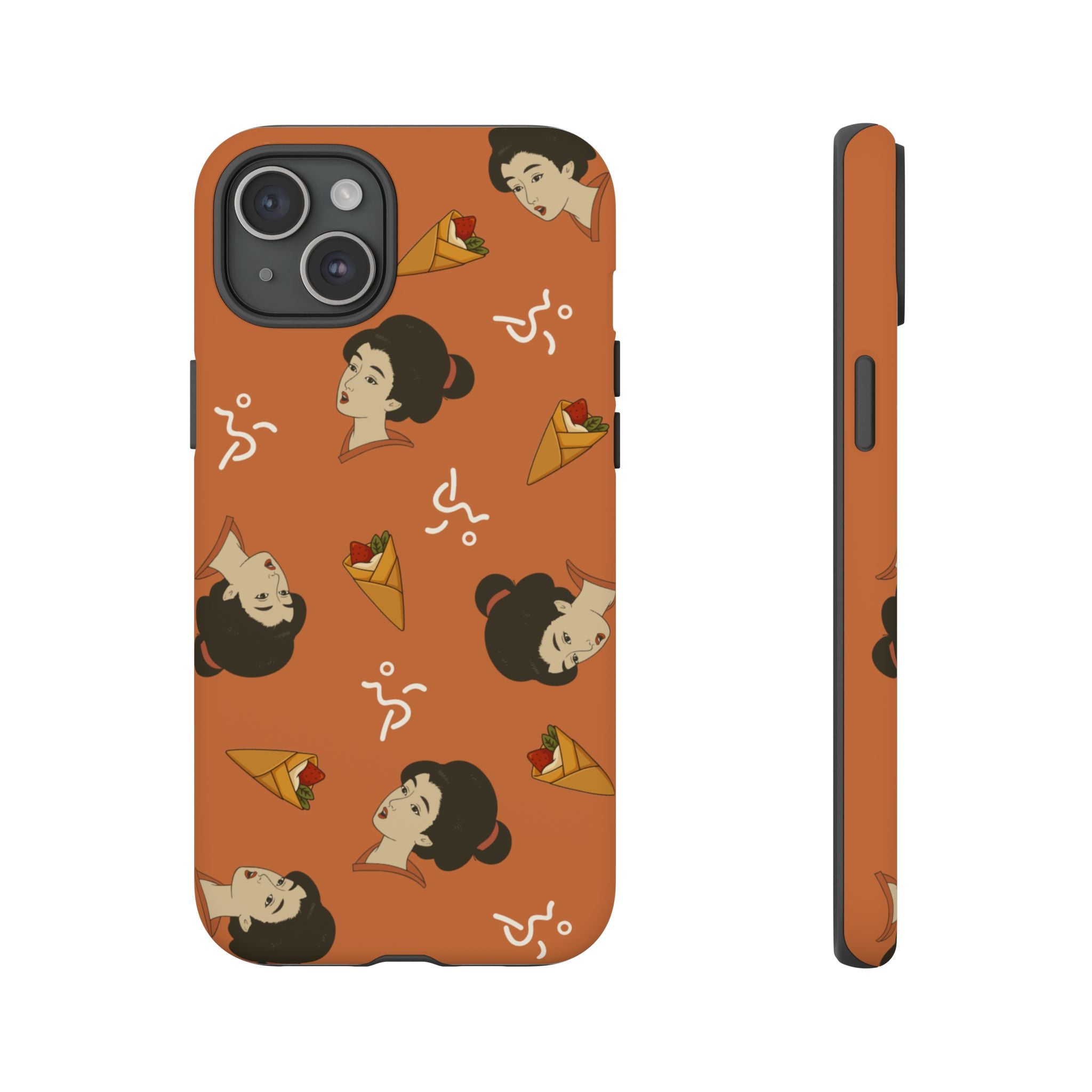 Charming Geisha iPhone Case | Strawberry Crepe