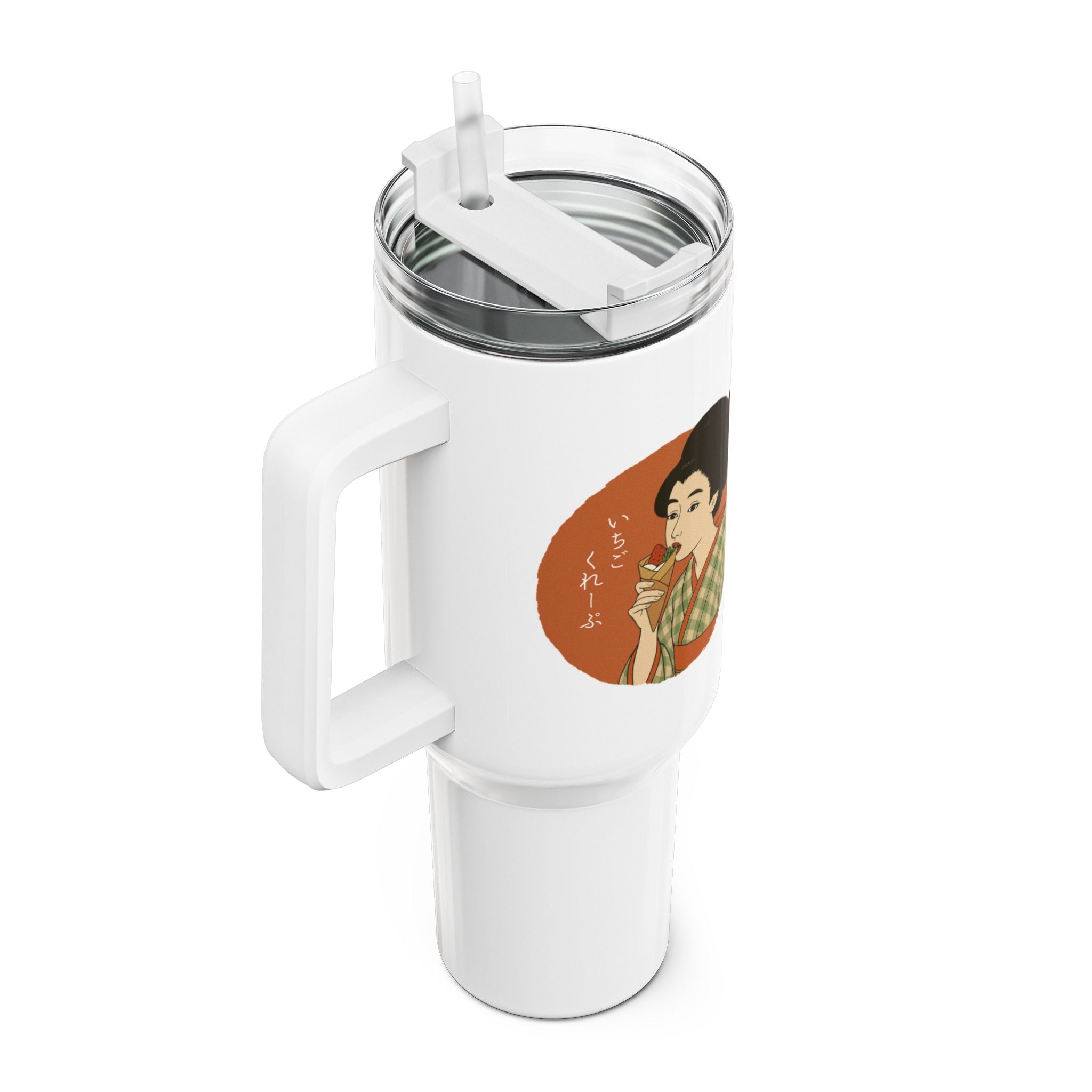 Charming Geisha 40oz Tumbler | Matcha Frappuccino
