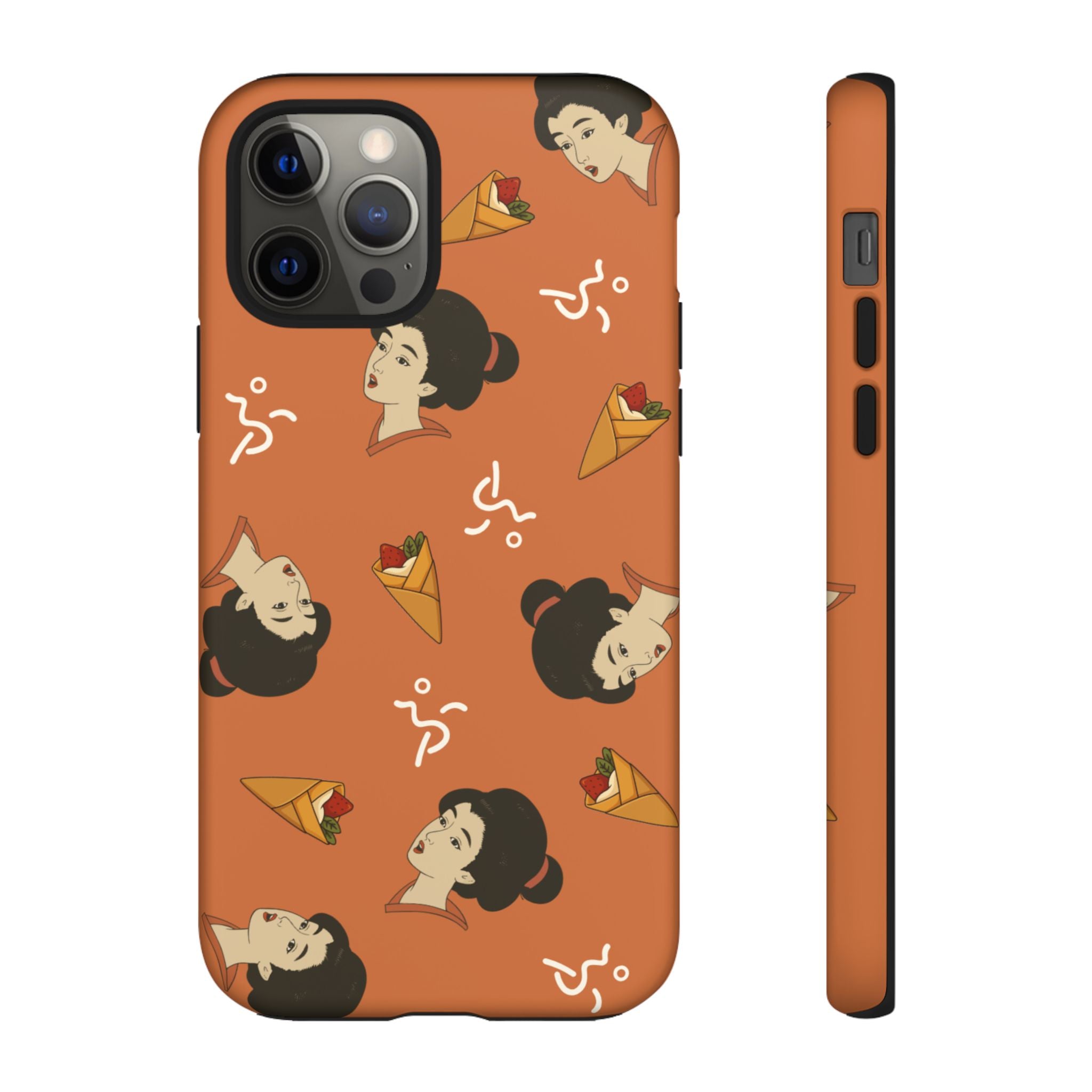 Charming Geisha iPhone Case | Strawberry Crepe