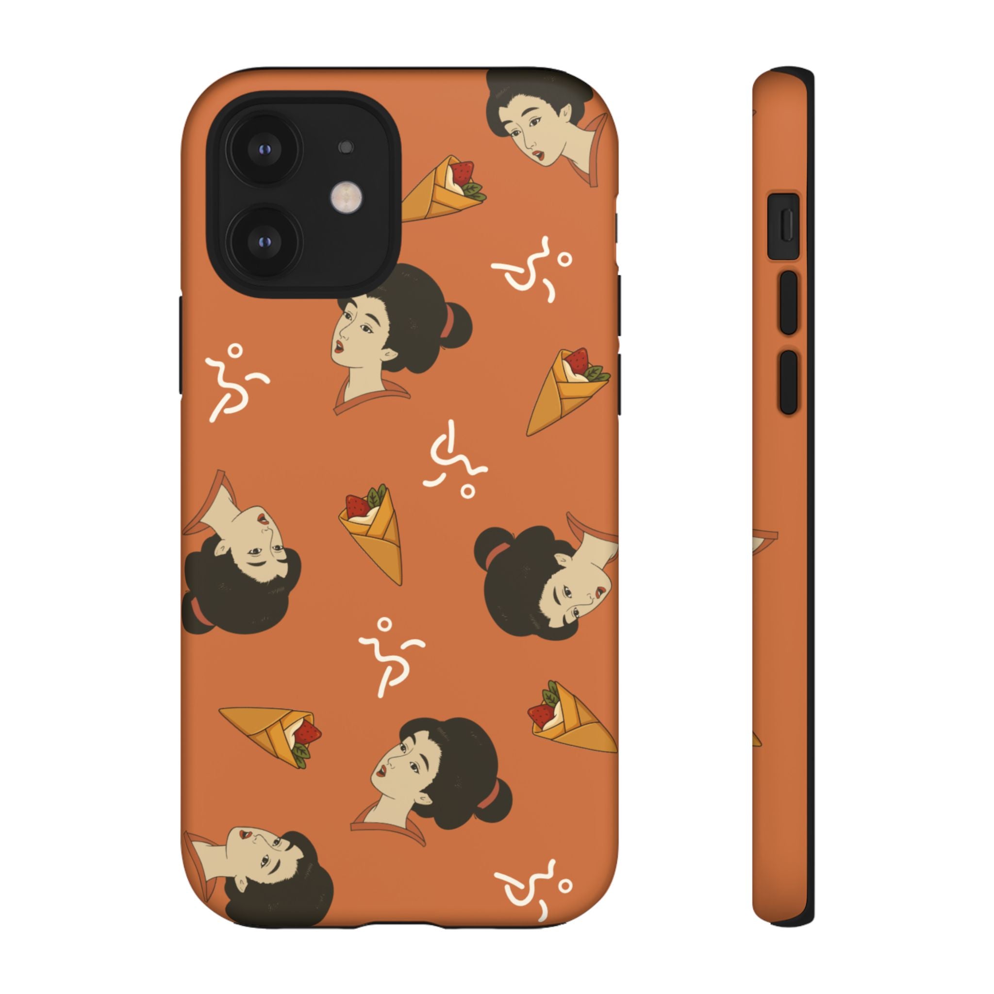 Charming Geisha iPhone Case | Strawberry Crepe