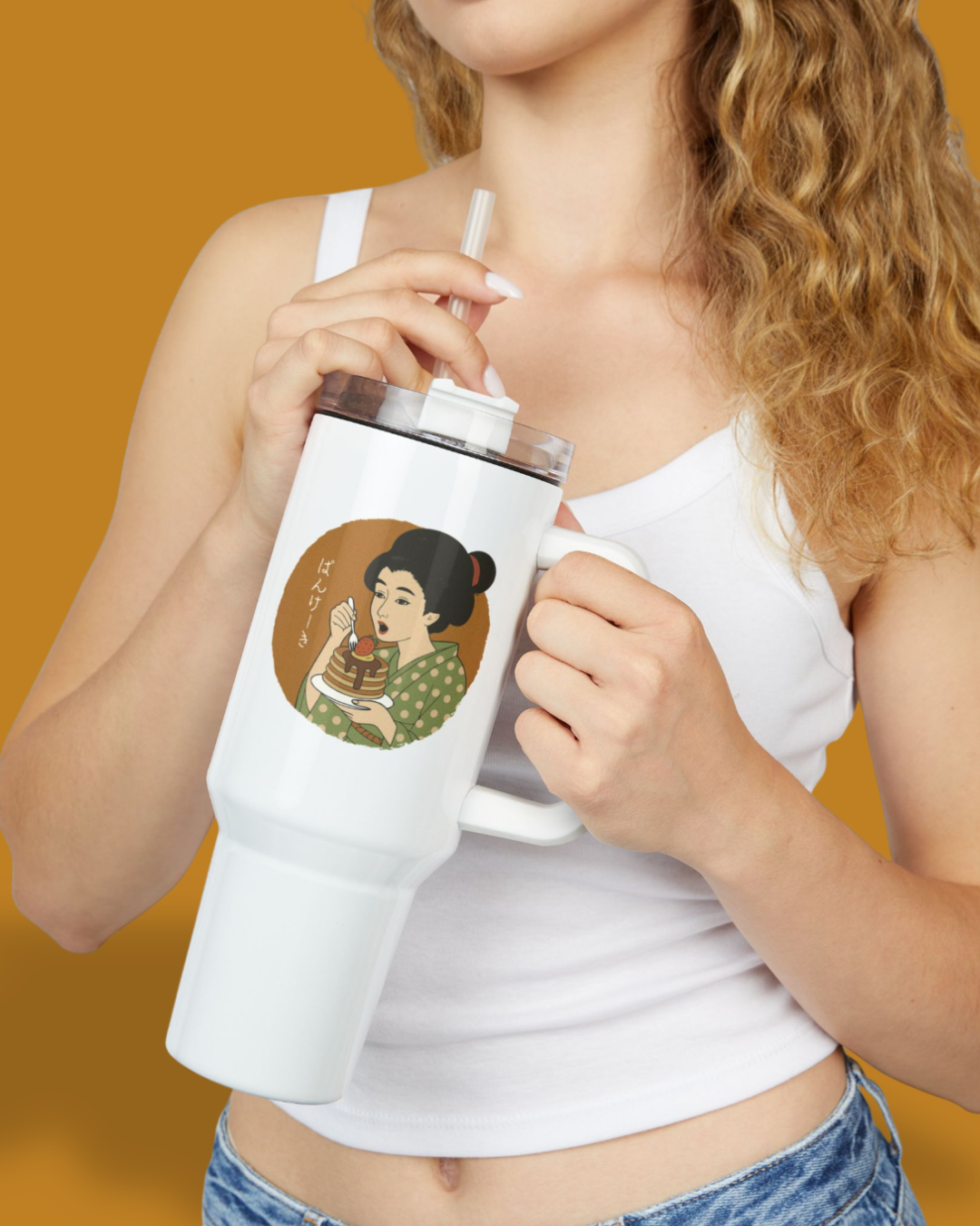 Charming Geisha 40oz Tumbler | Pancake