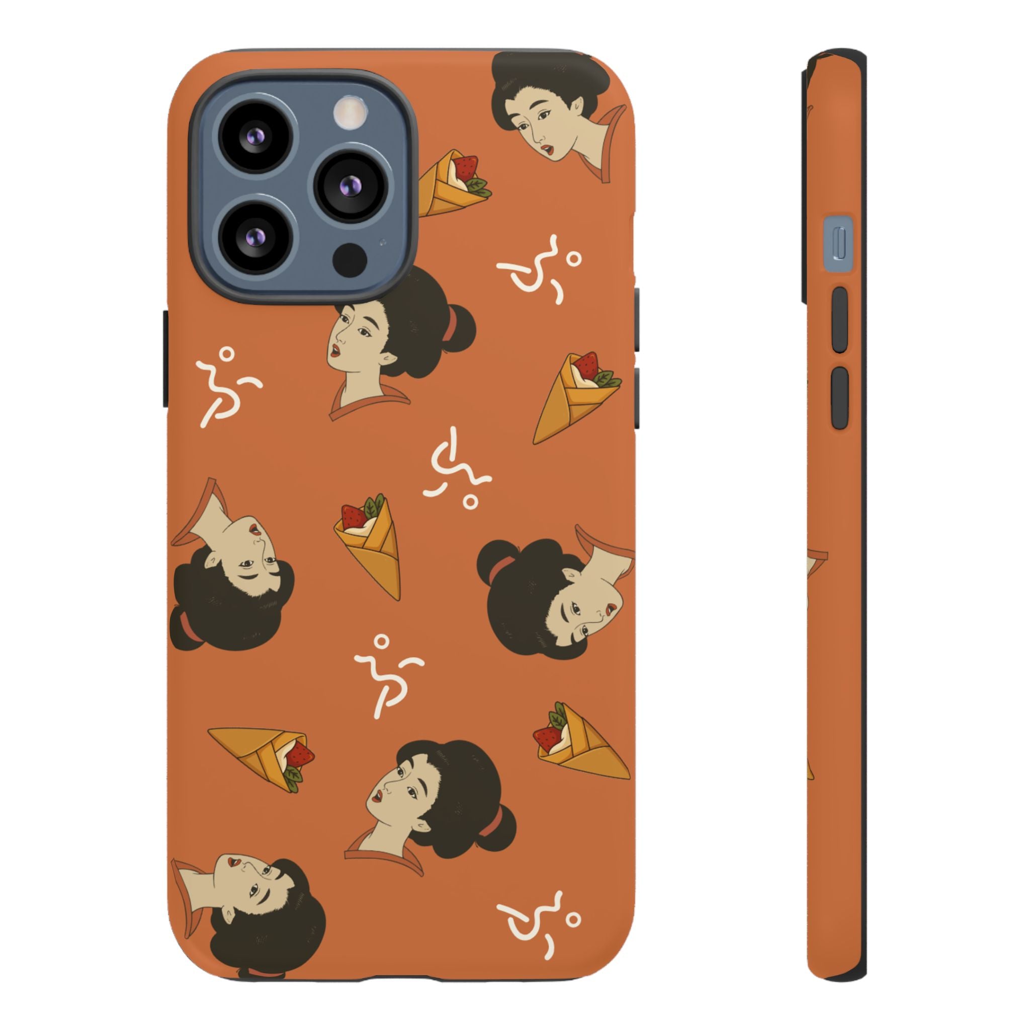 Charming Geisha iPhone Case | Strawberry Crepe