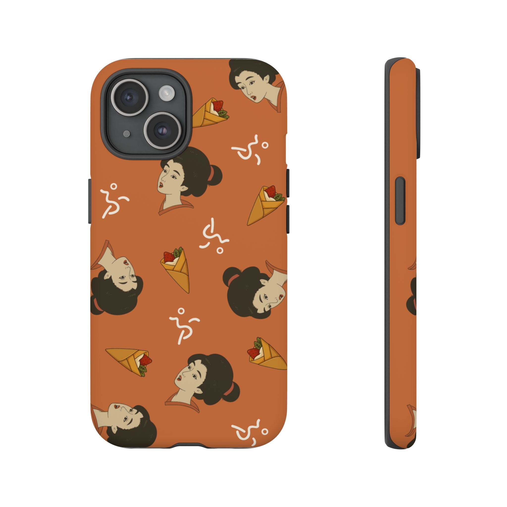 Charming Geisha iPhone Case | Strawberry Crepe