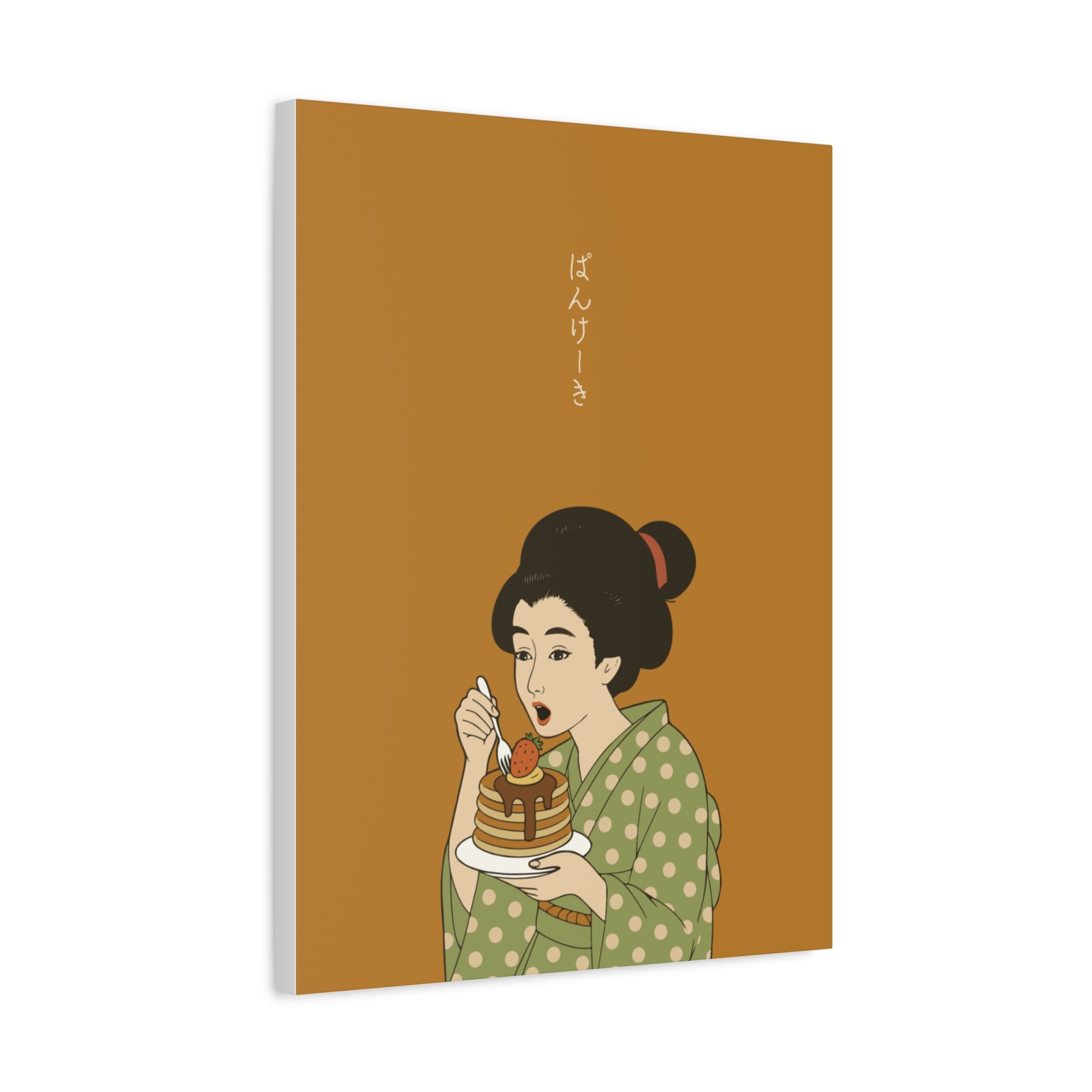 Charming Geisha Canvas Art | Pancake