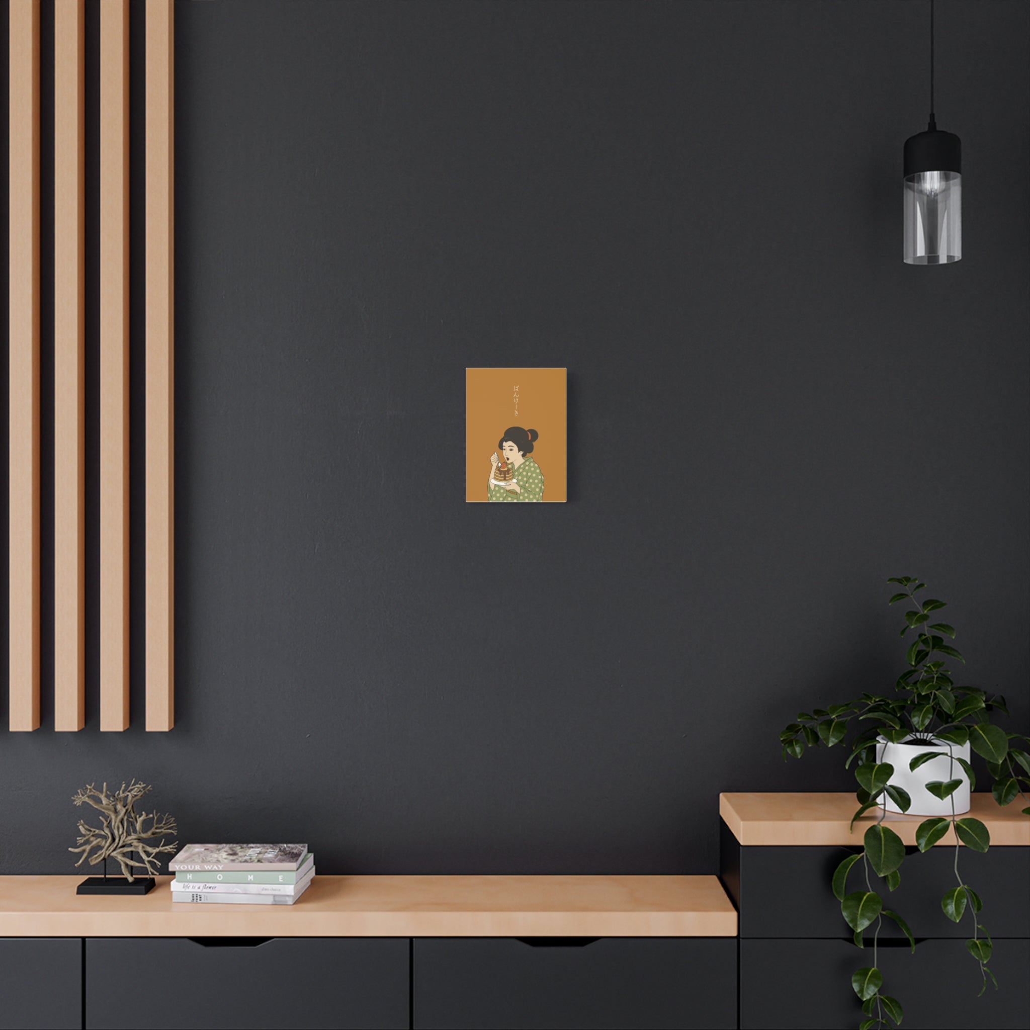 Charming Geisha Canvas Art | Pancake