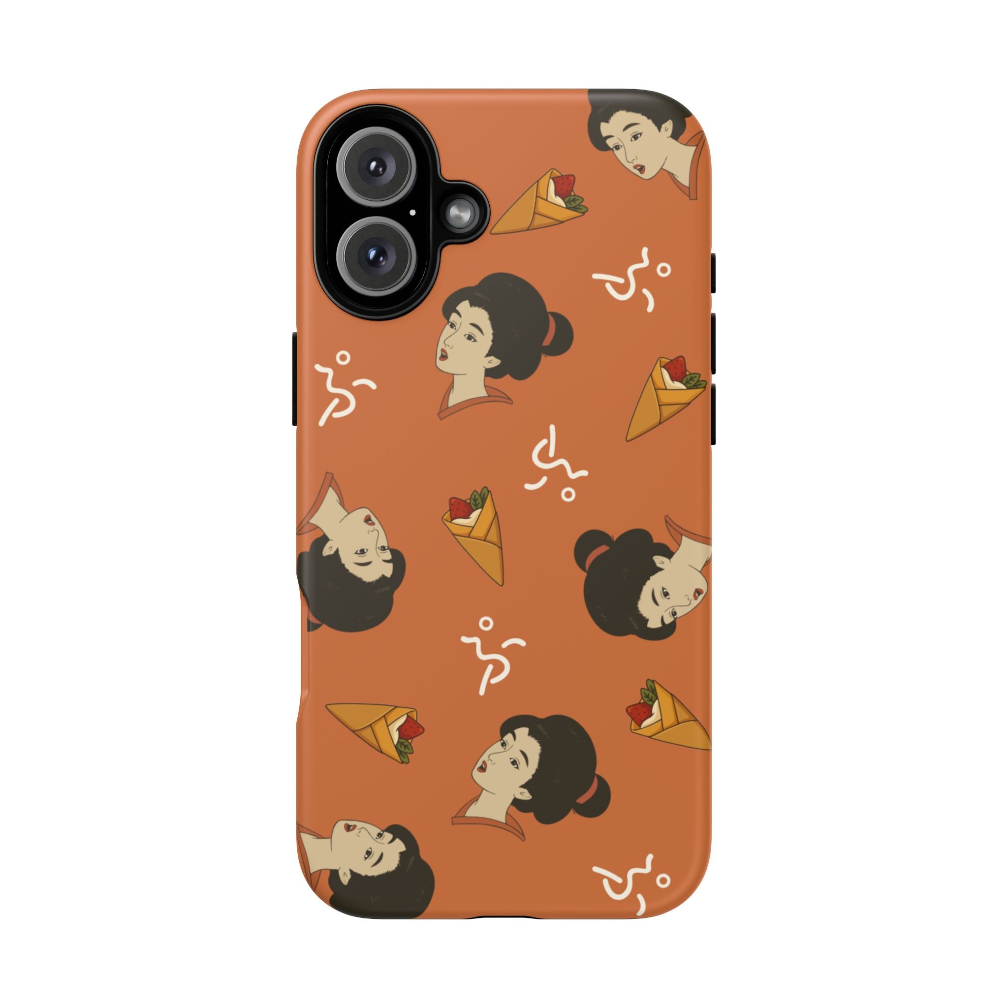 Charming Geisha iPhone Case | Strawberry Crepe