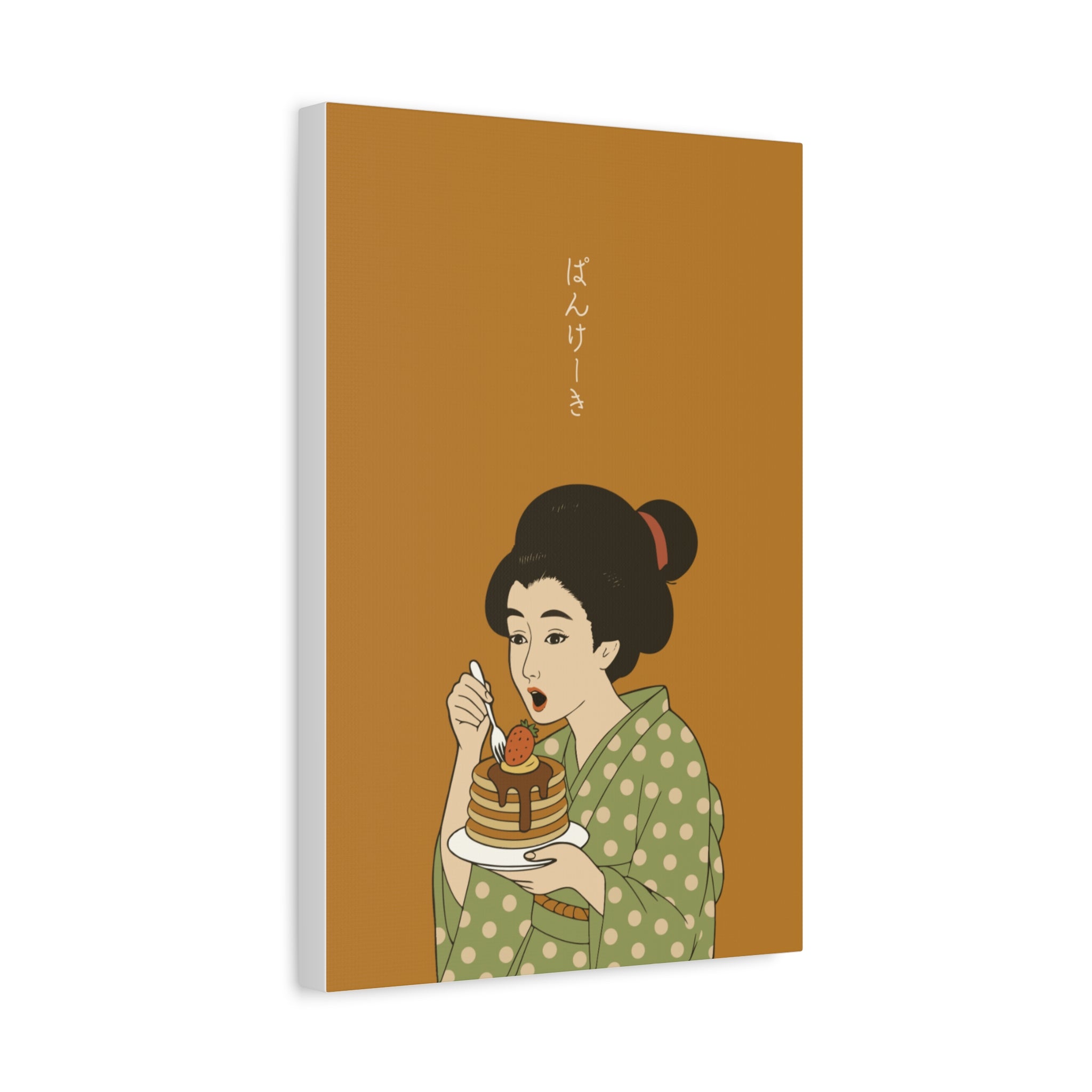Charming Geisha Canvas Art | Pancake