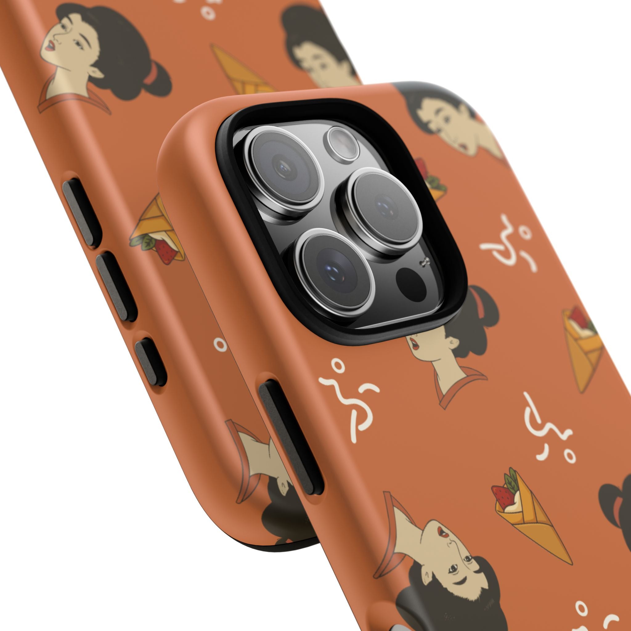 Charming Geisha iPhone Case | Strawberry Crepe