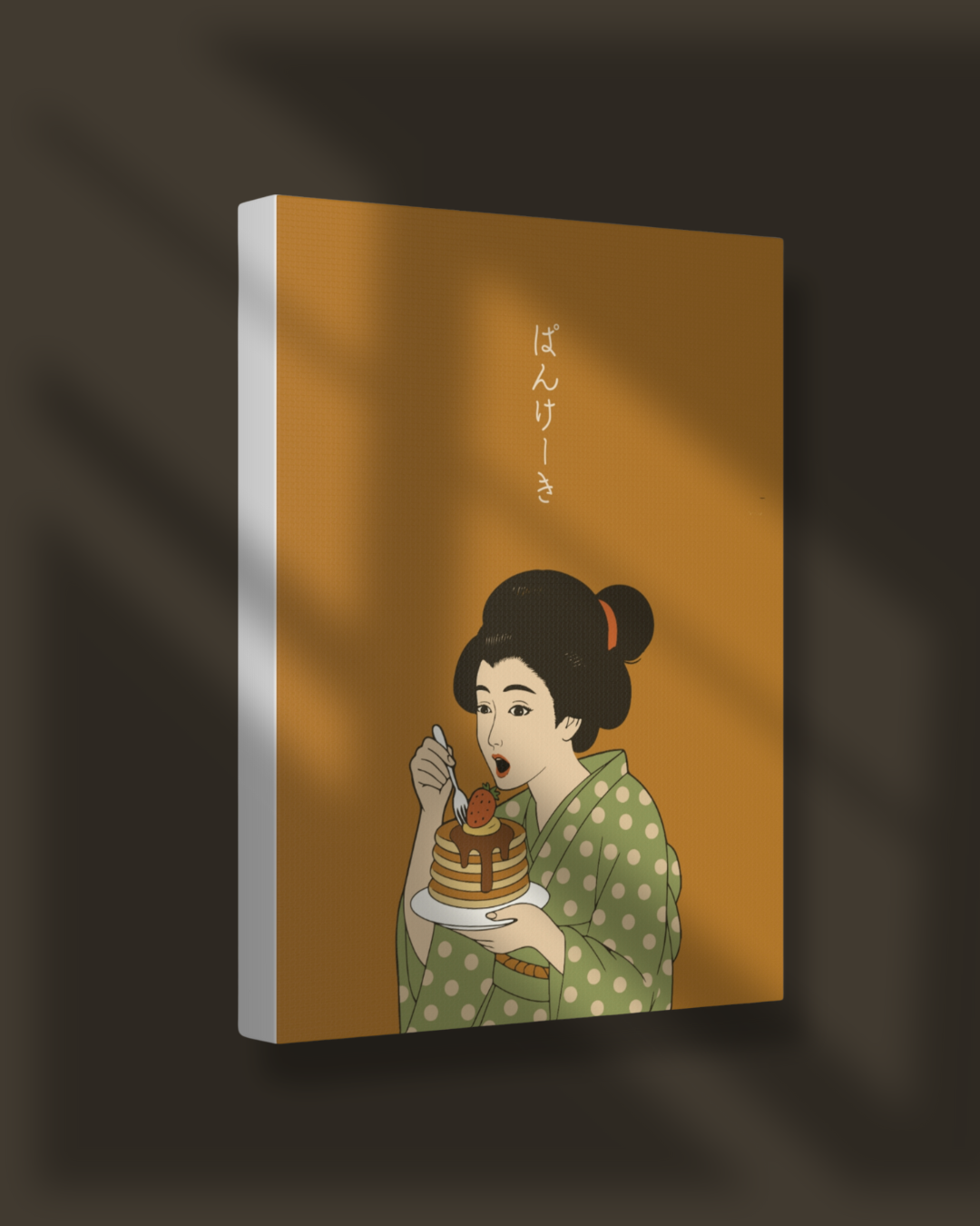 Charming Geisha Canvas Art | Pancake