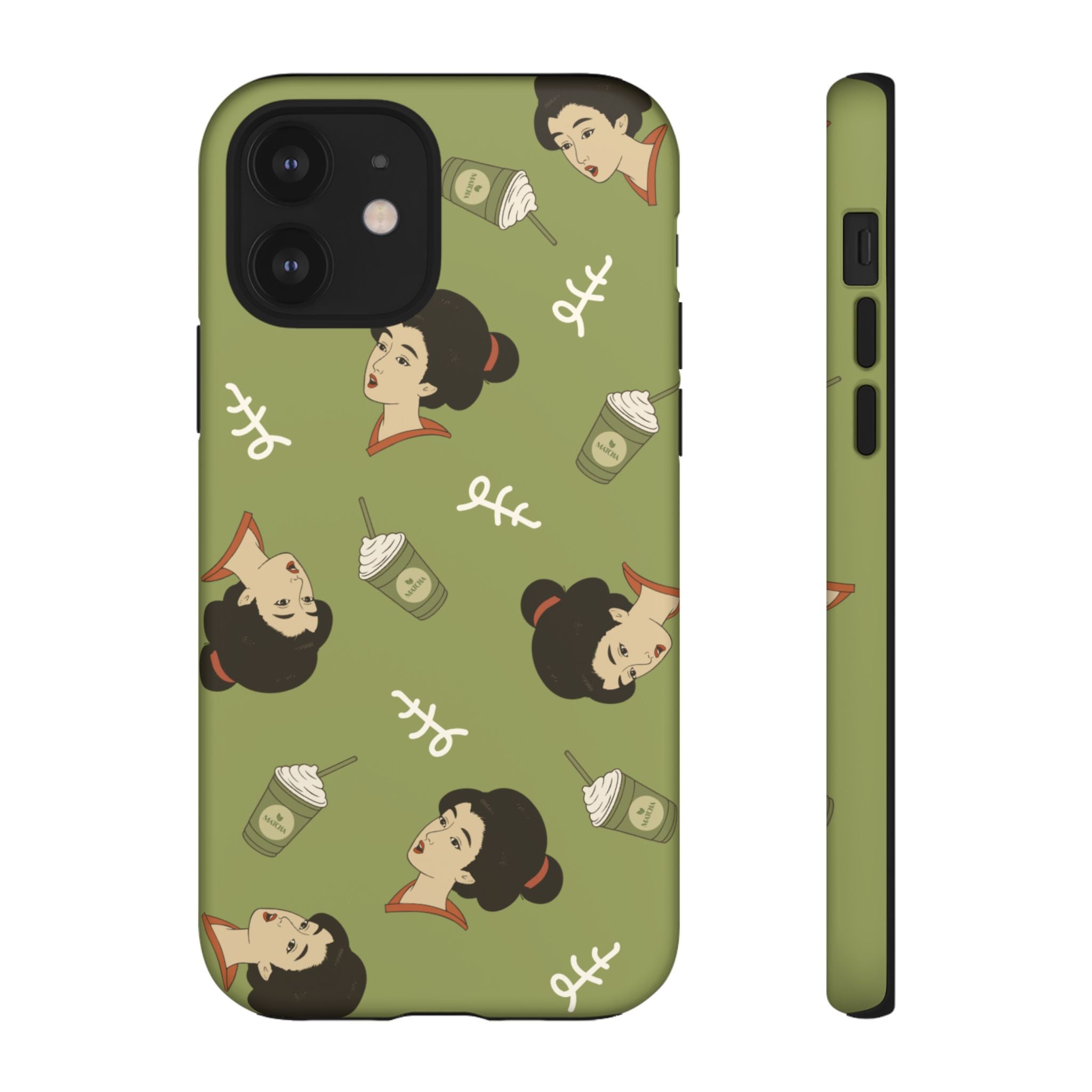 Charming Geisha iPhone Case | Matcha