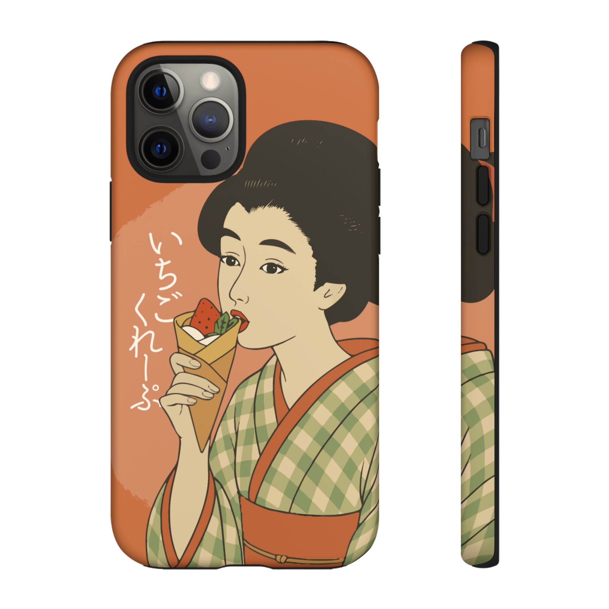 Charming Geisha iPhone Case | Strawberry Crepe