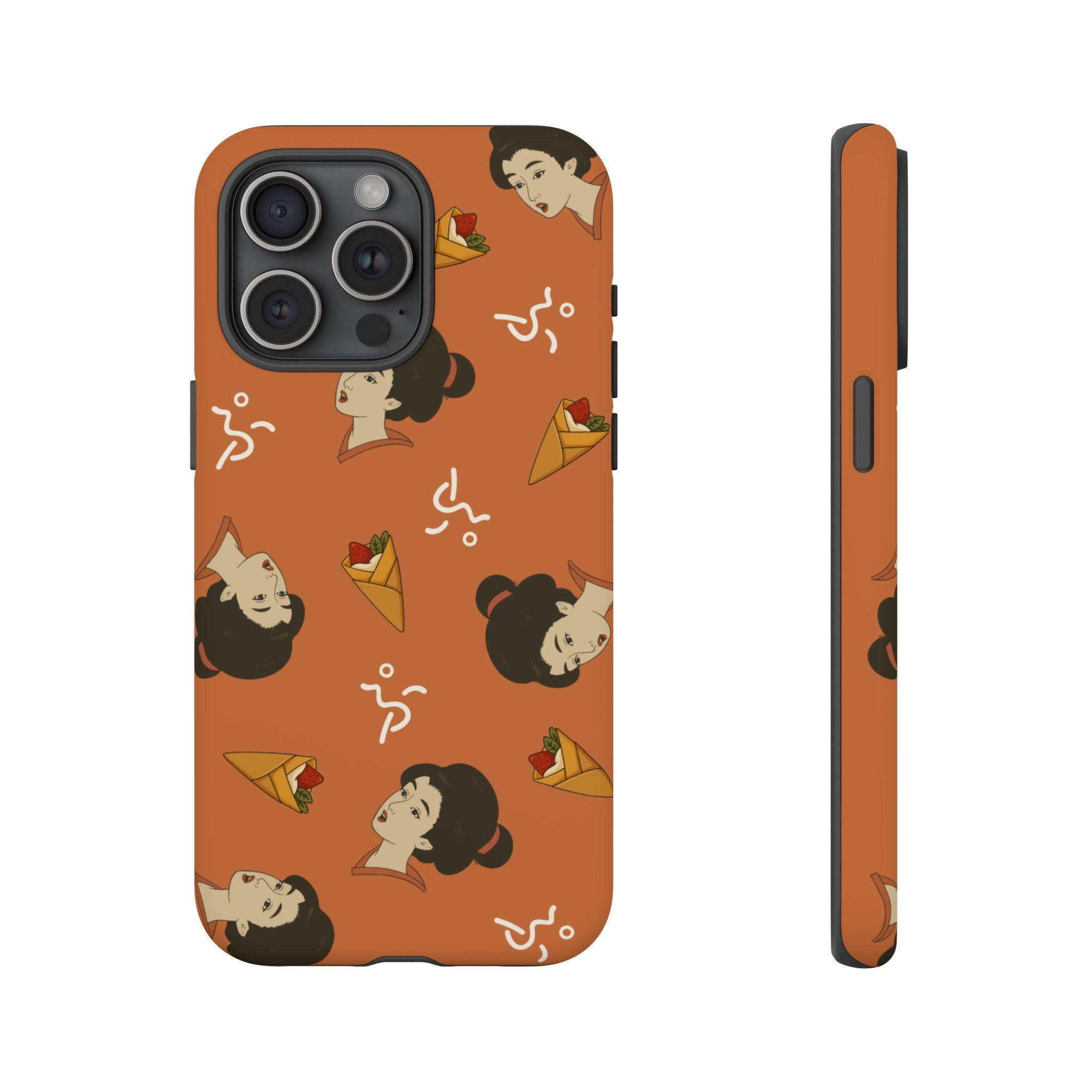 Charming Geisha iPhone Case | Strawberry Crepe