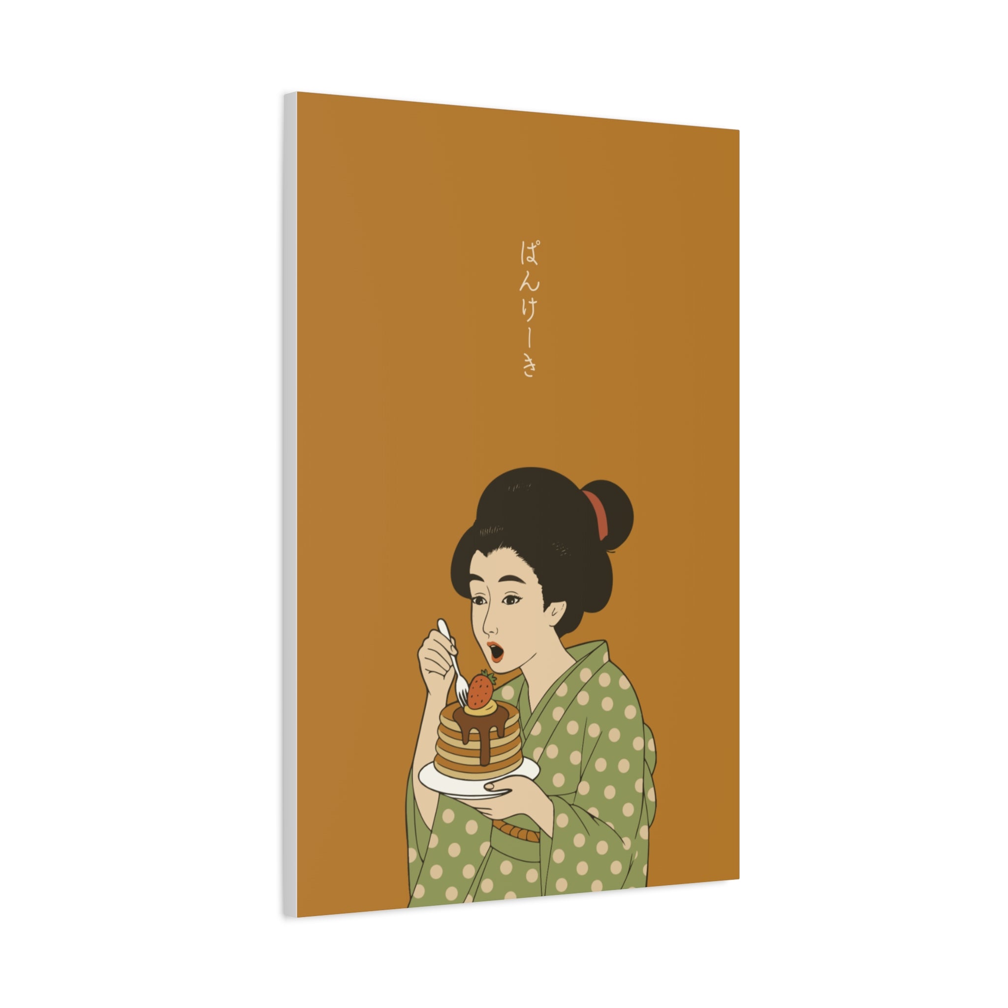Charming Geisha Canvas Art | Pancake