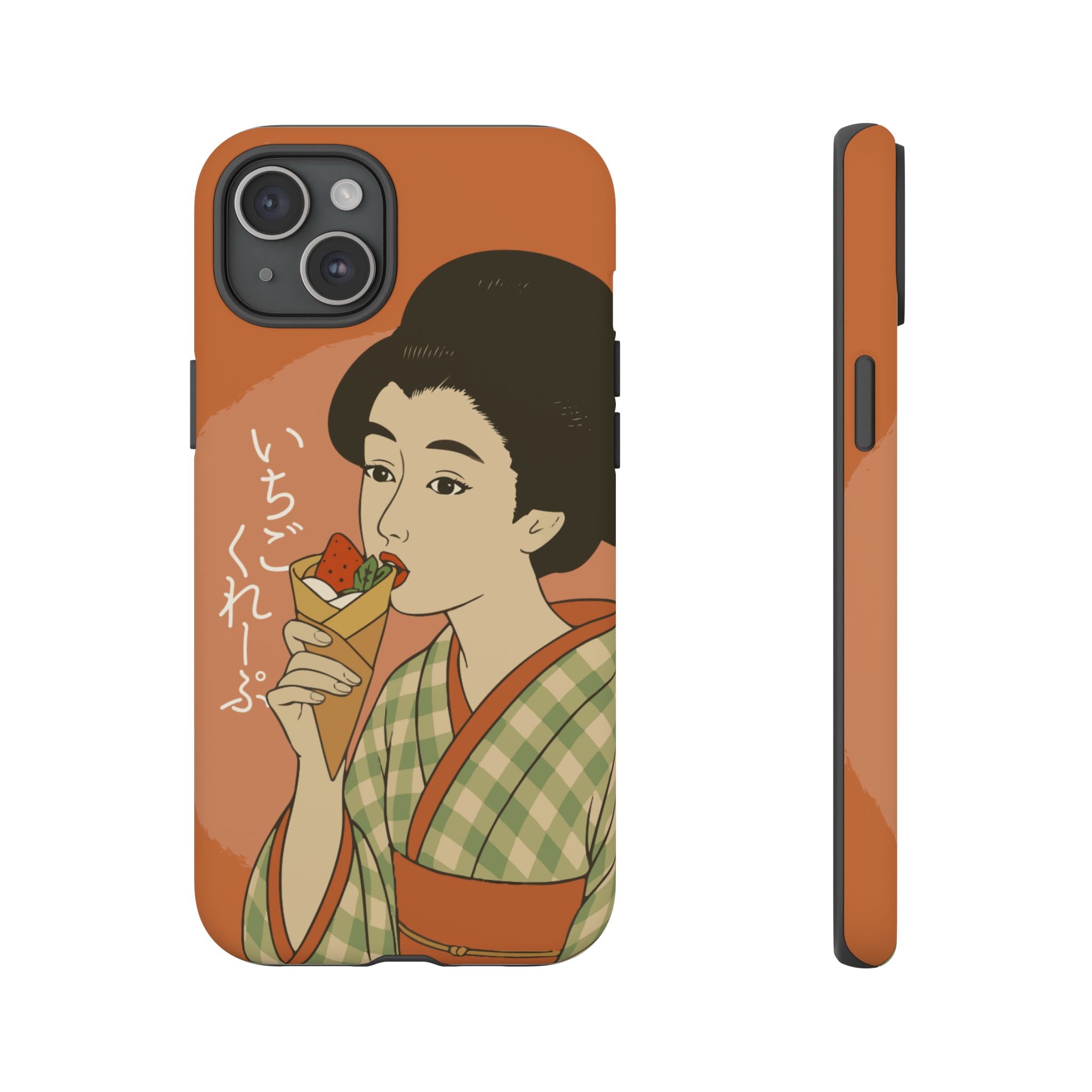 Charming Geisha iPhone Case | Strawberry Crepe