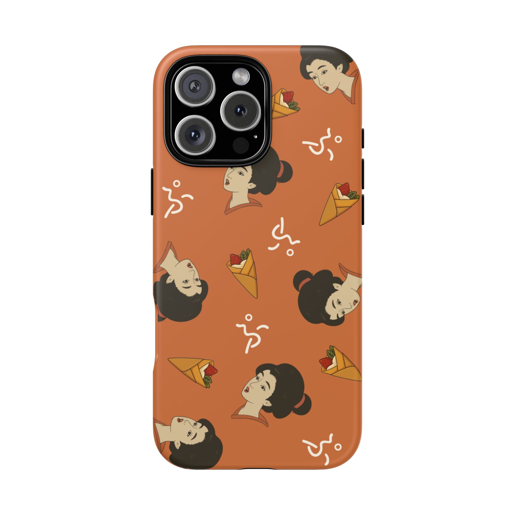 Charming Geisha iPhone Case | Strawberry Crepe