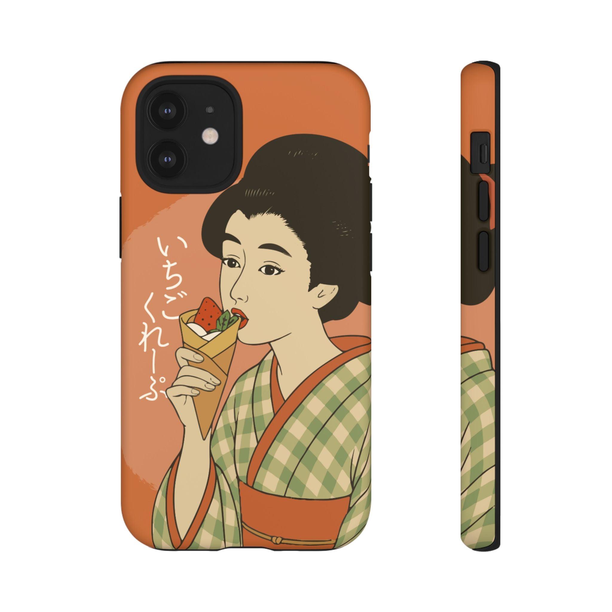 Charming Geisha iPhone Case | Strawberry Crepe