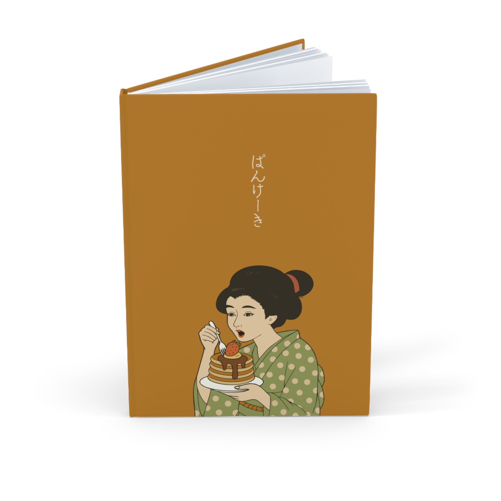 Charming Geisha Hardcover Journal | Pancake