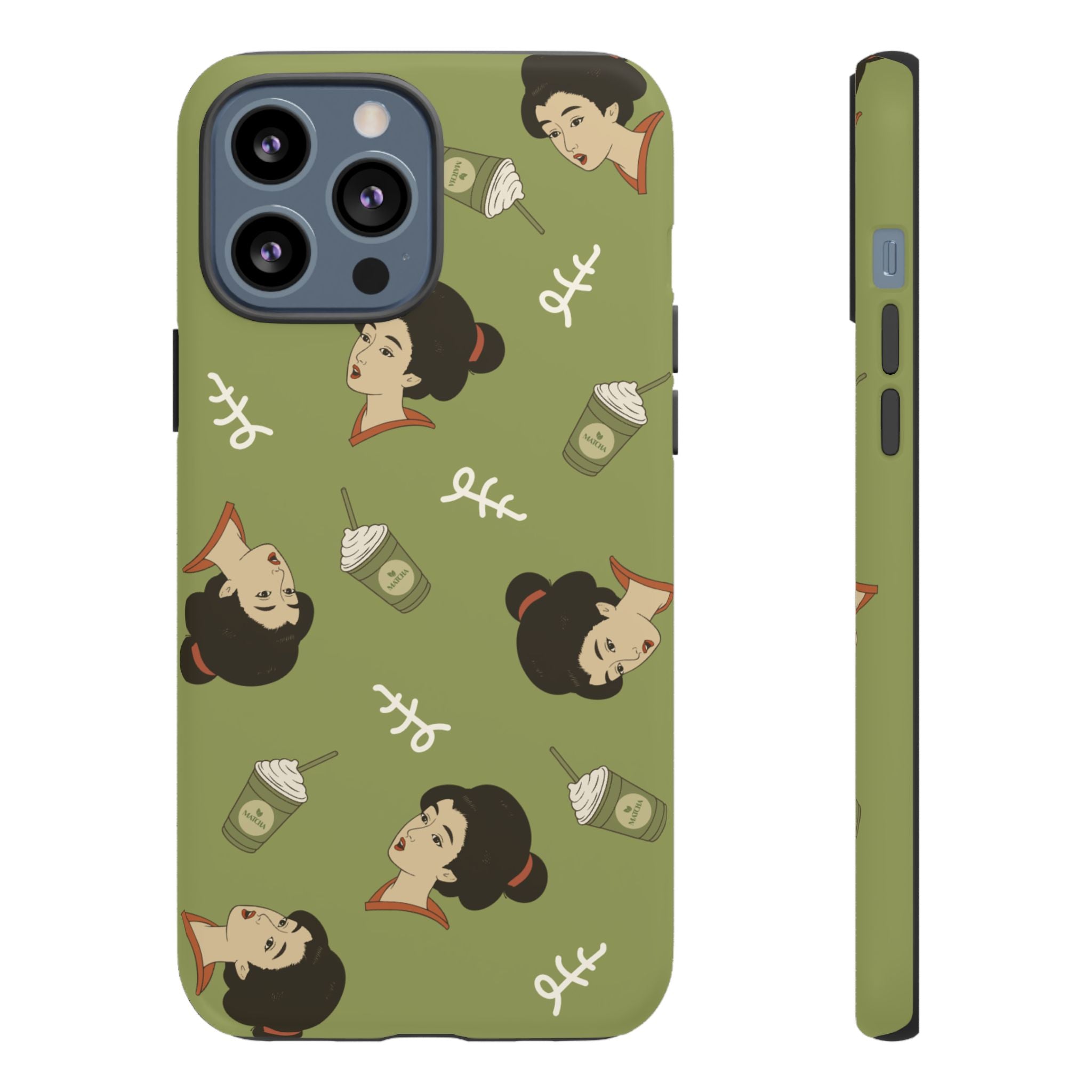 Charming Geisha iPhone Case | Matcha
