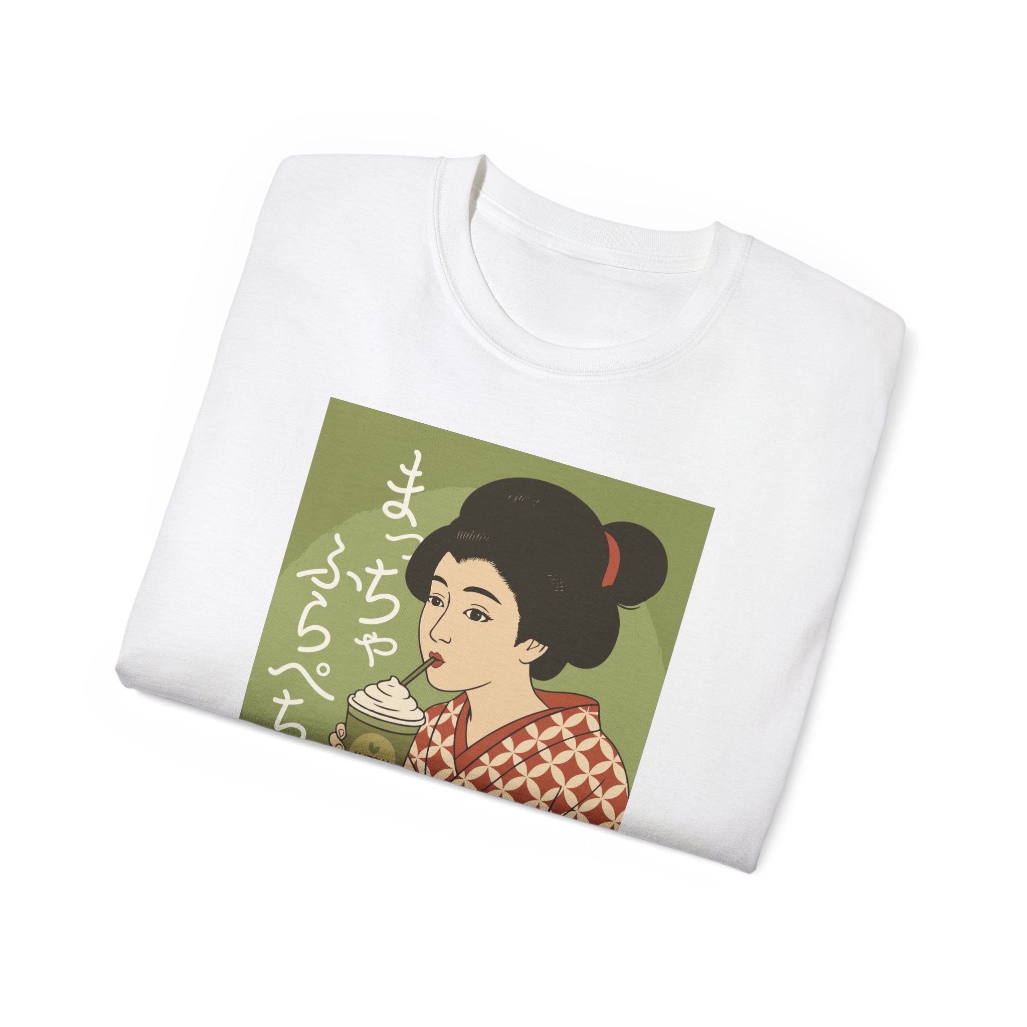 Charming Geisha Unisex Tee | Matcha