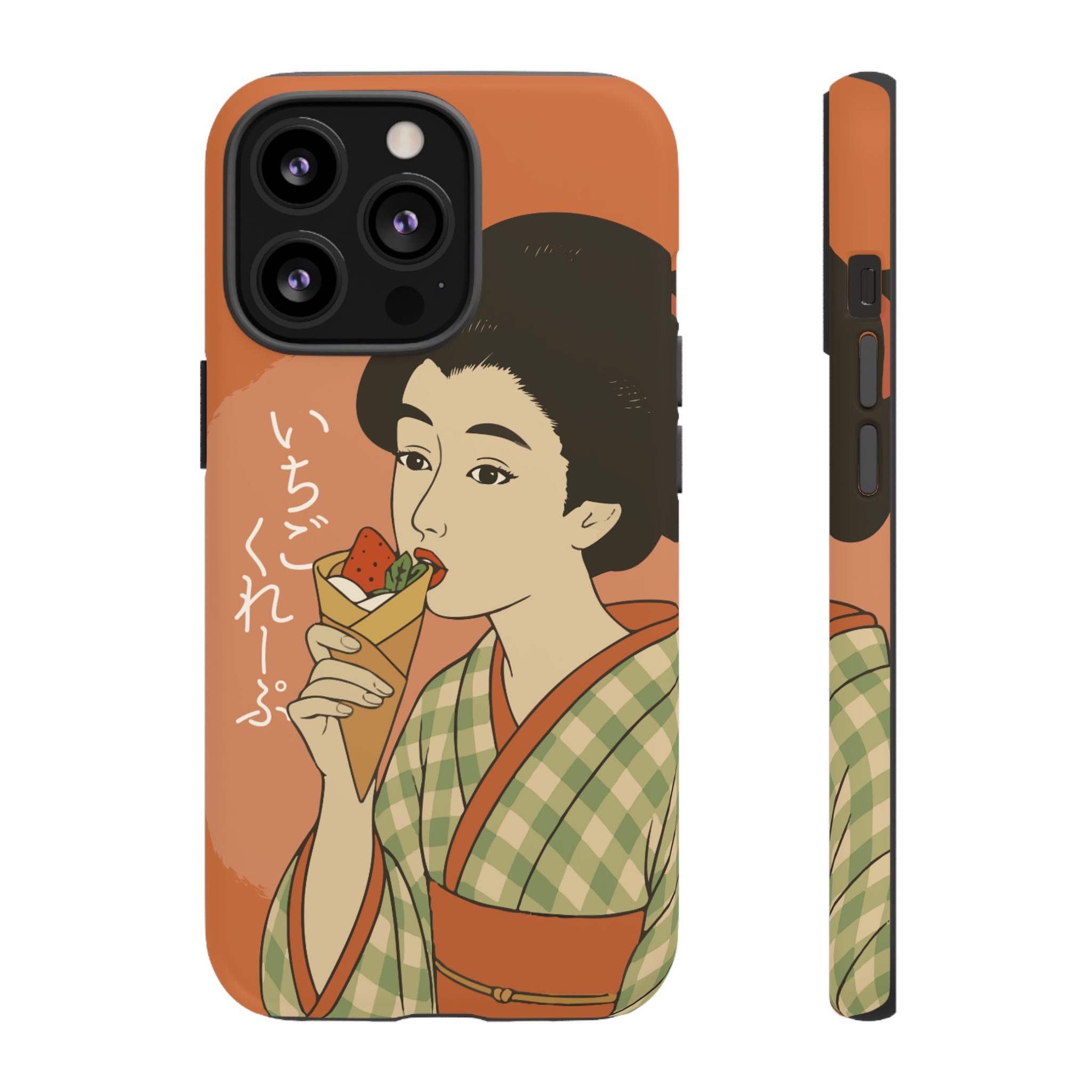 Charming Geisha iPhone Case | Strawberry Crepe