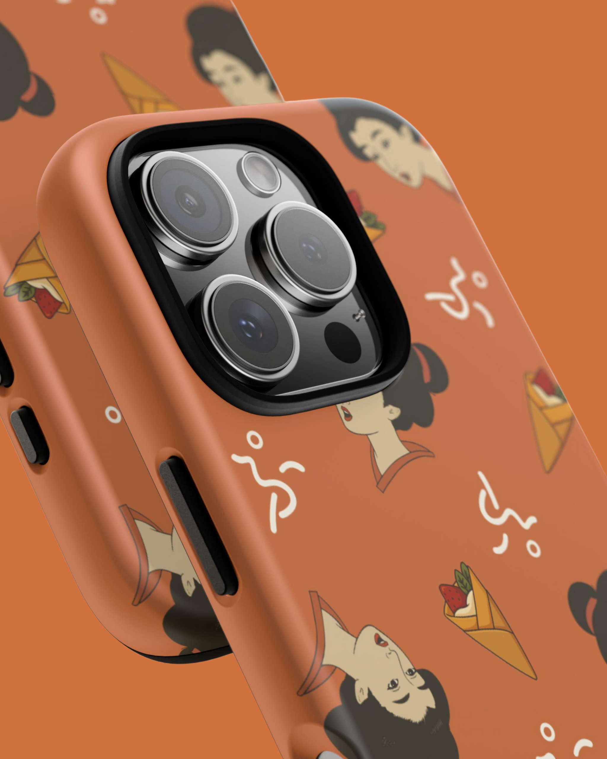 Charming Geisha iPhone Case | Strawberry Crepe