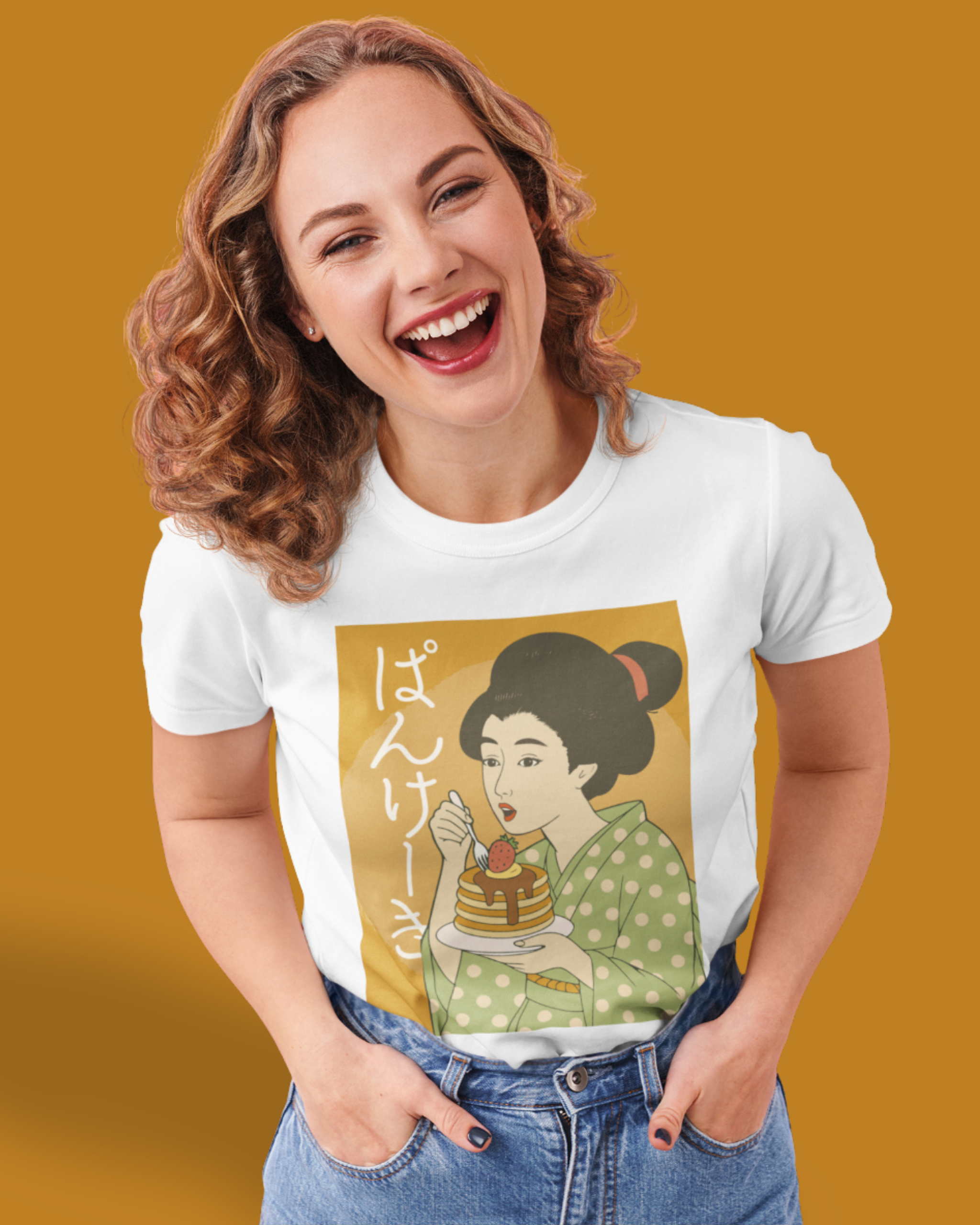 Charming Geisha Unisex Tee | Pancake