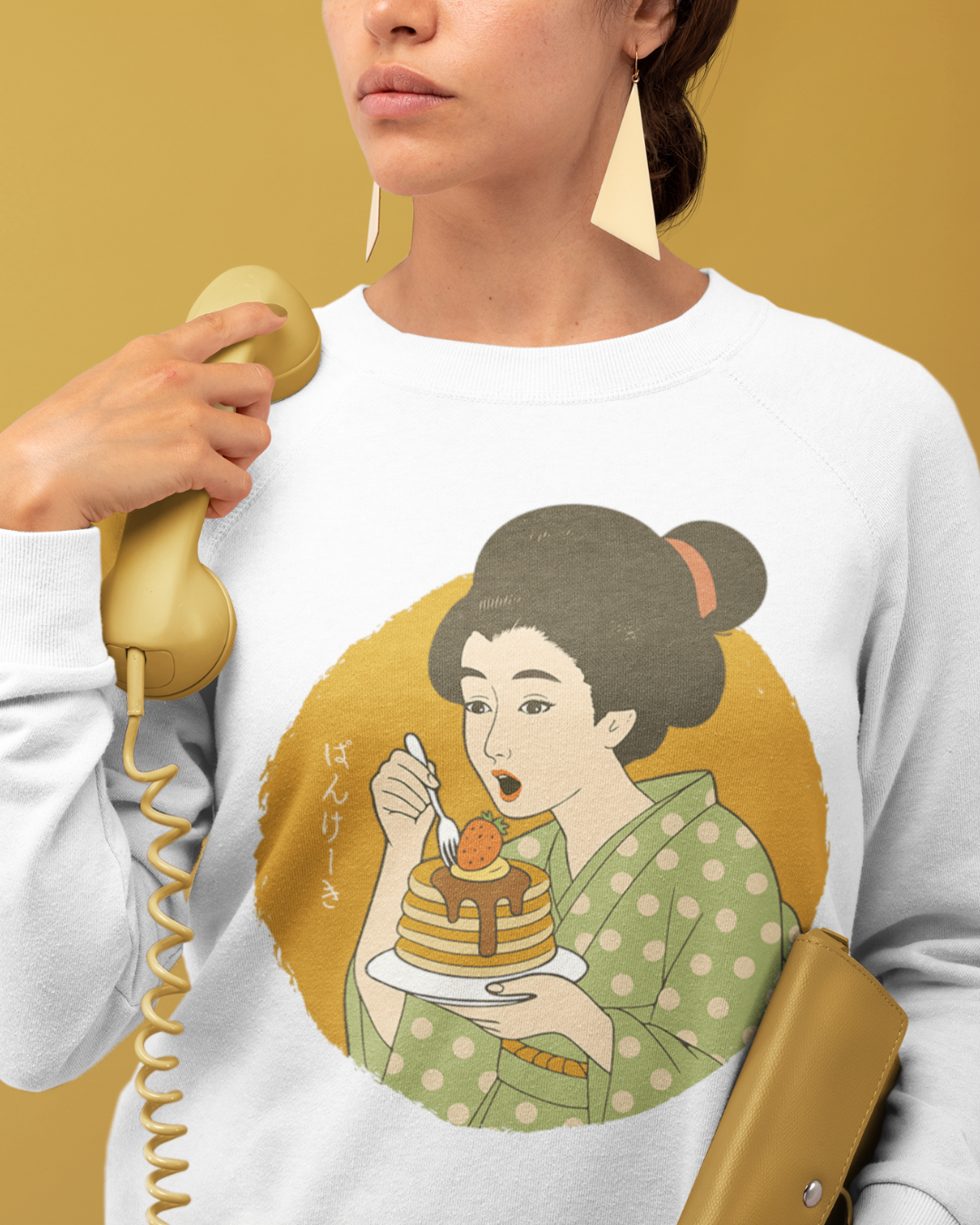 Charming Geisha Sweatshirt | Pancake